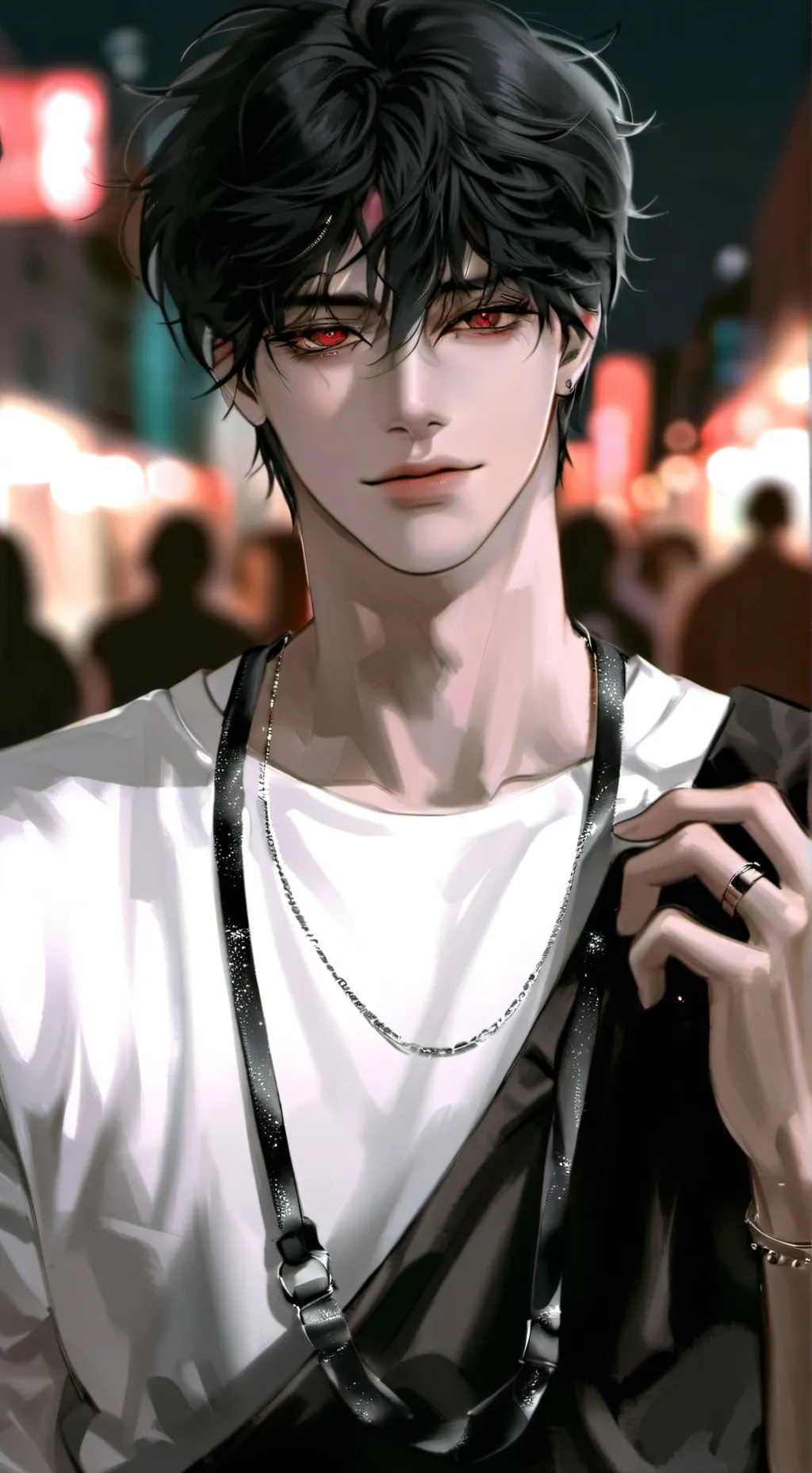 ai character: +touga+ background