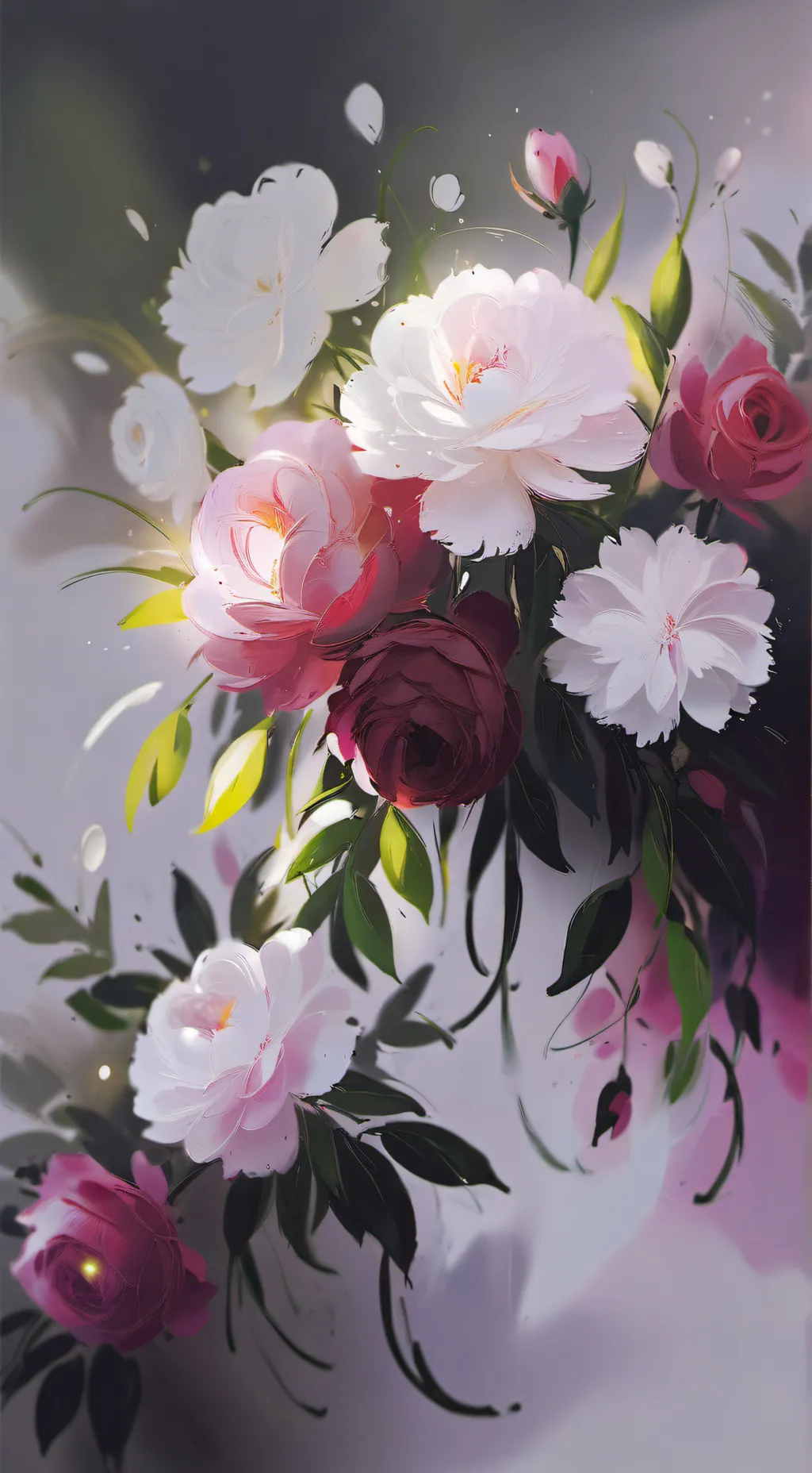 ai character: STRAY KIDS♡ background