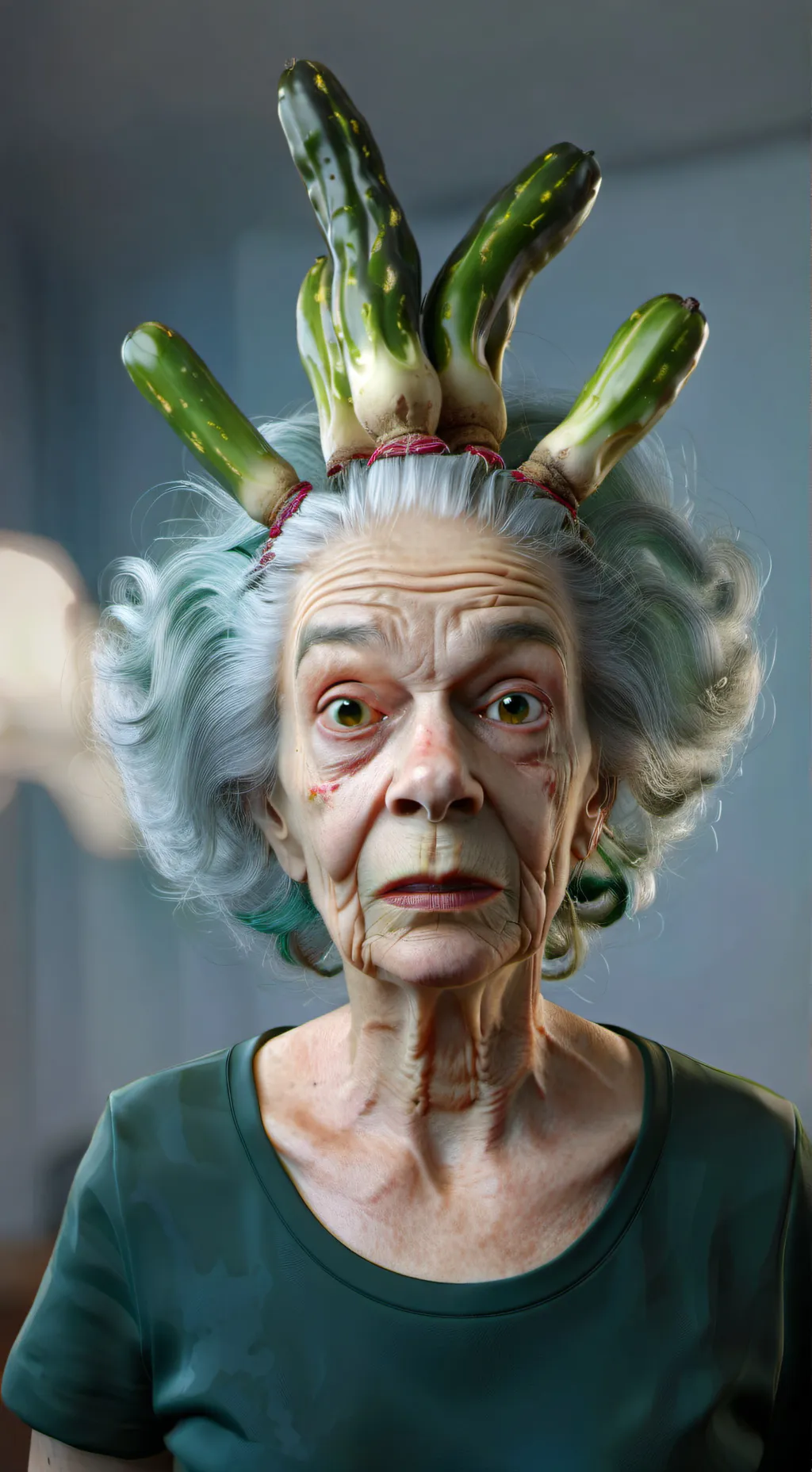 ai character: pickle power background