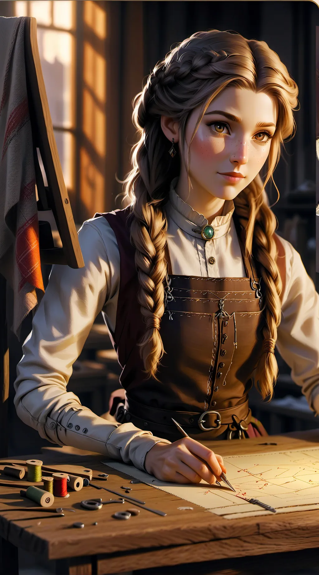 ai character: Stella background