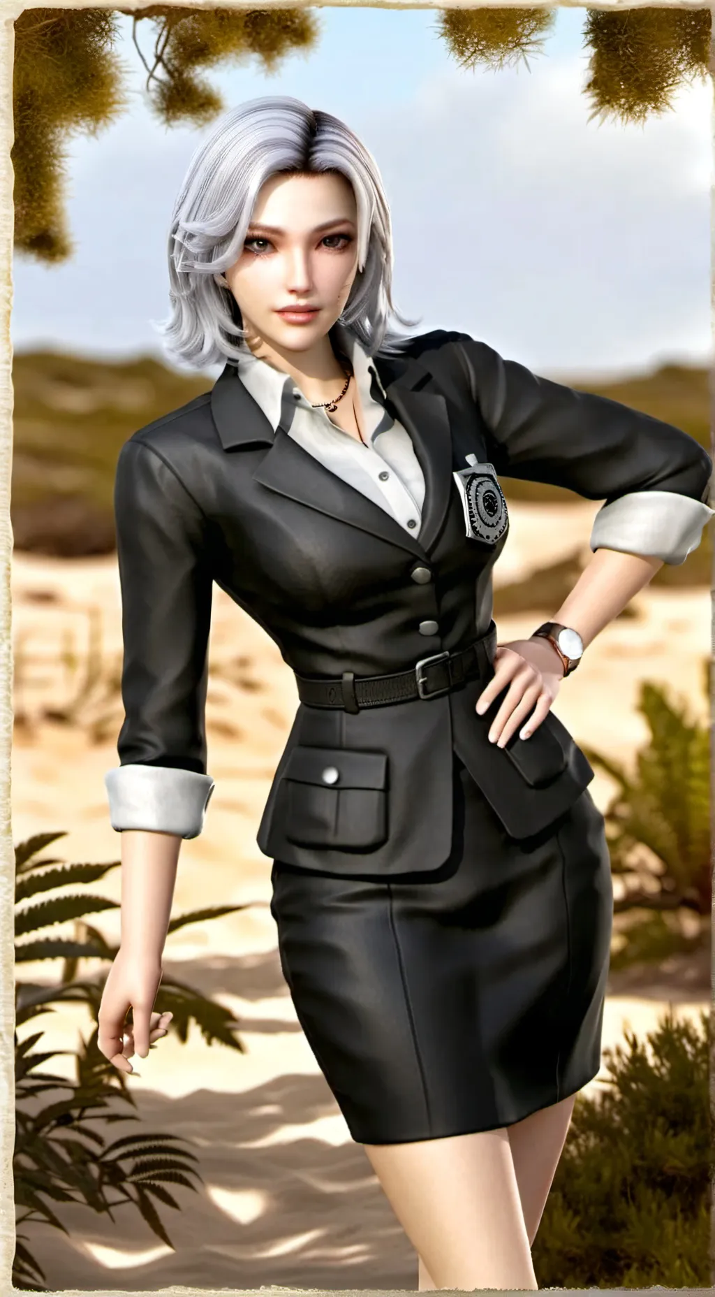 ai character: dra irina background