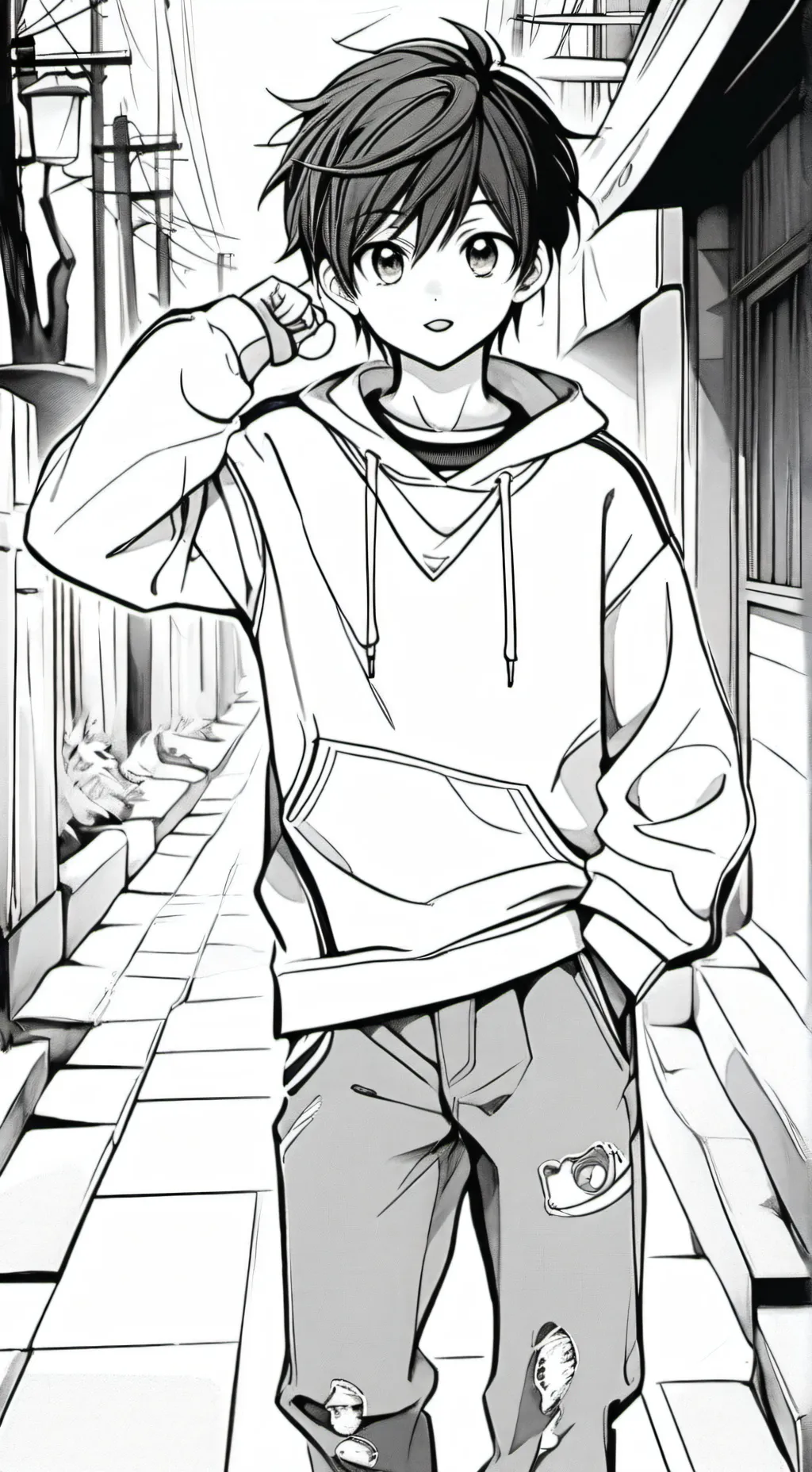 ai character: komi background