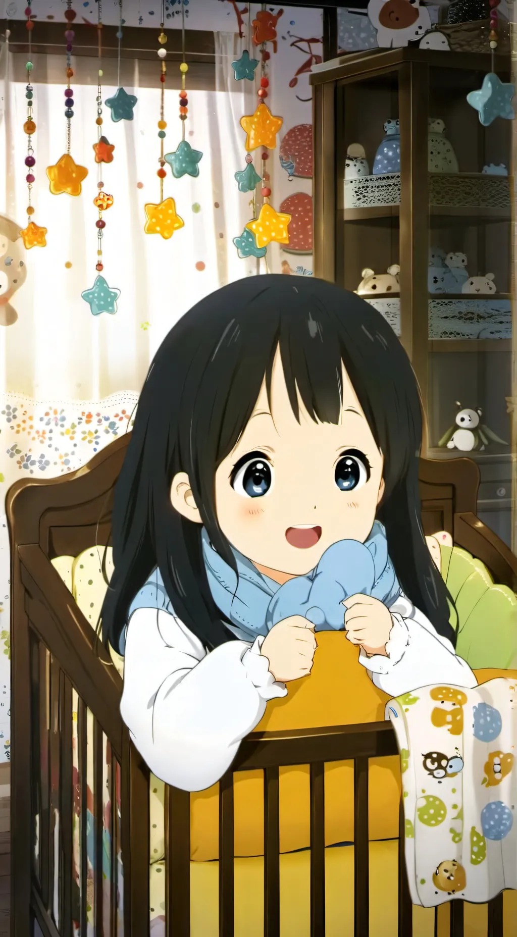 ai character: baby Emma background