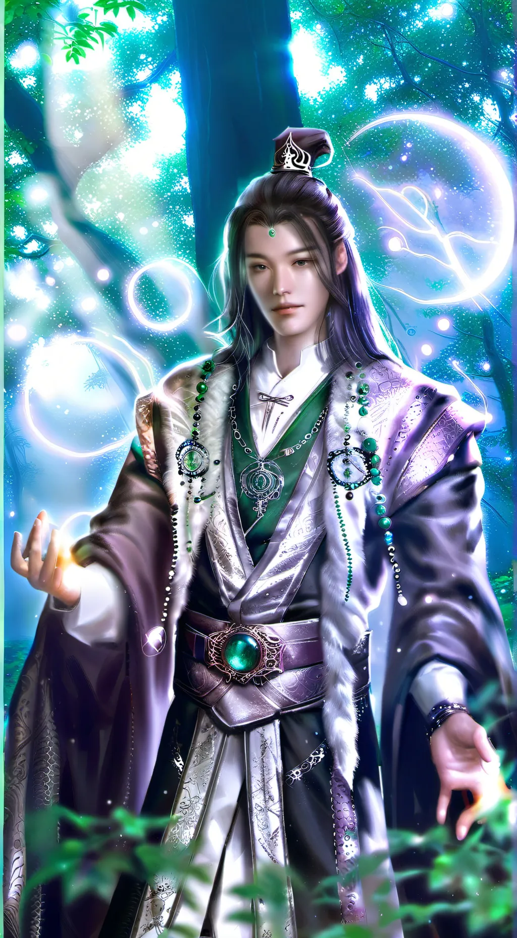 ai character: Гисанг background