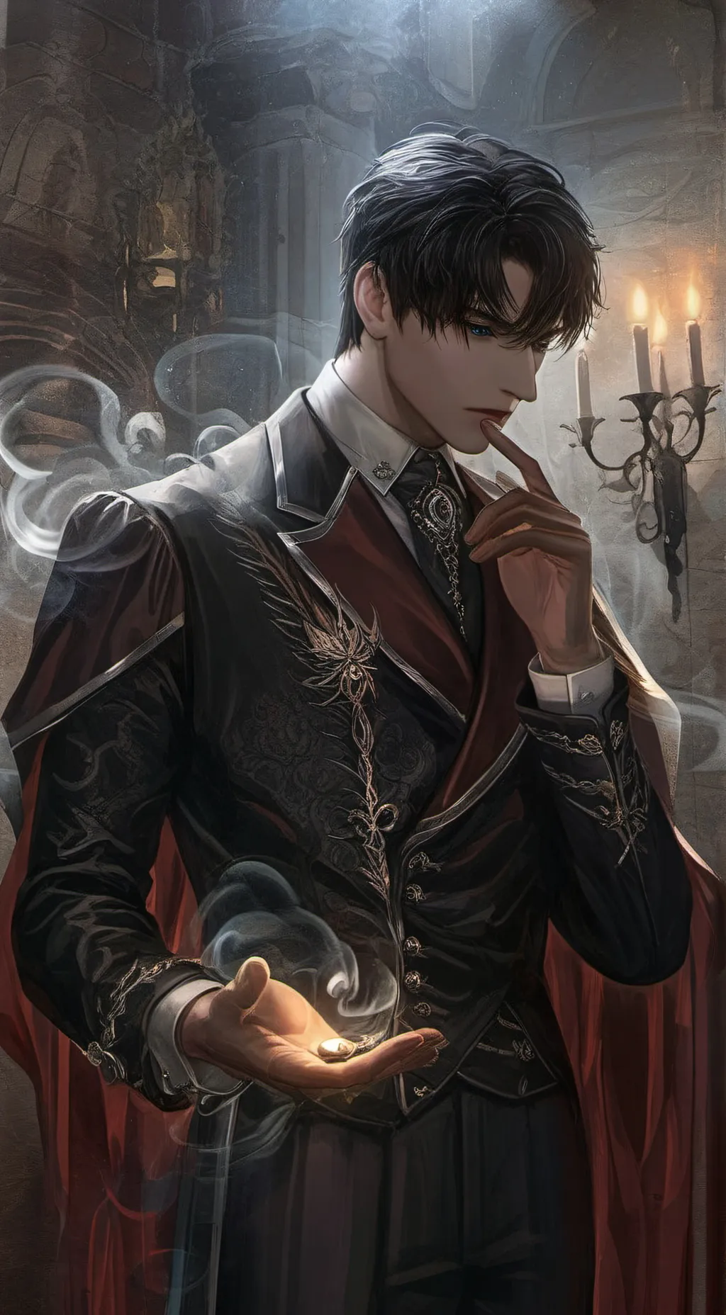 ai character: -Alexander Harusan background