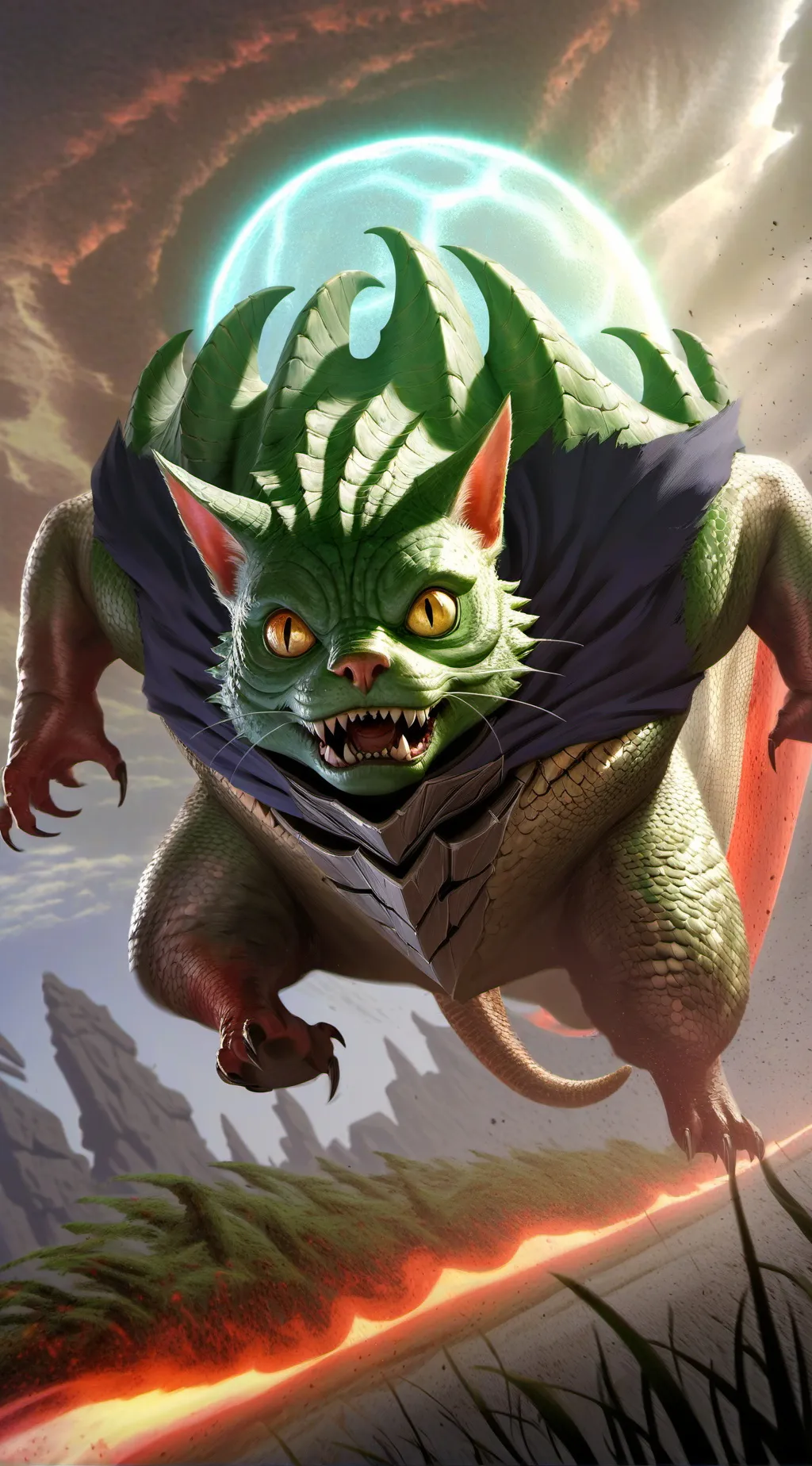 ai character: Wer-Wort  background