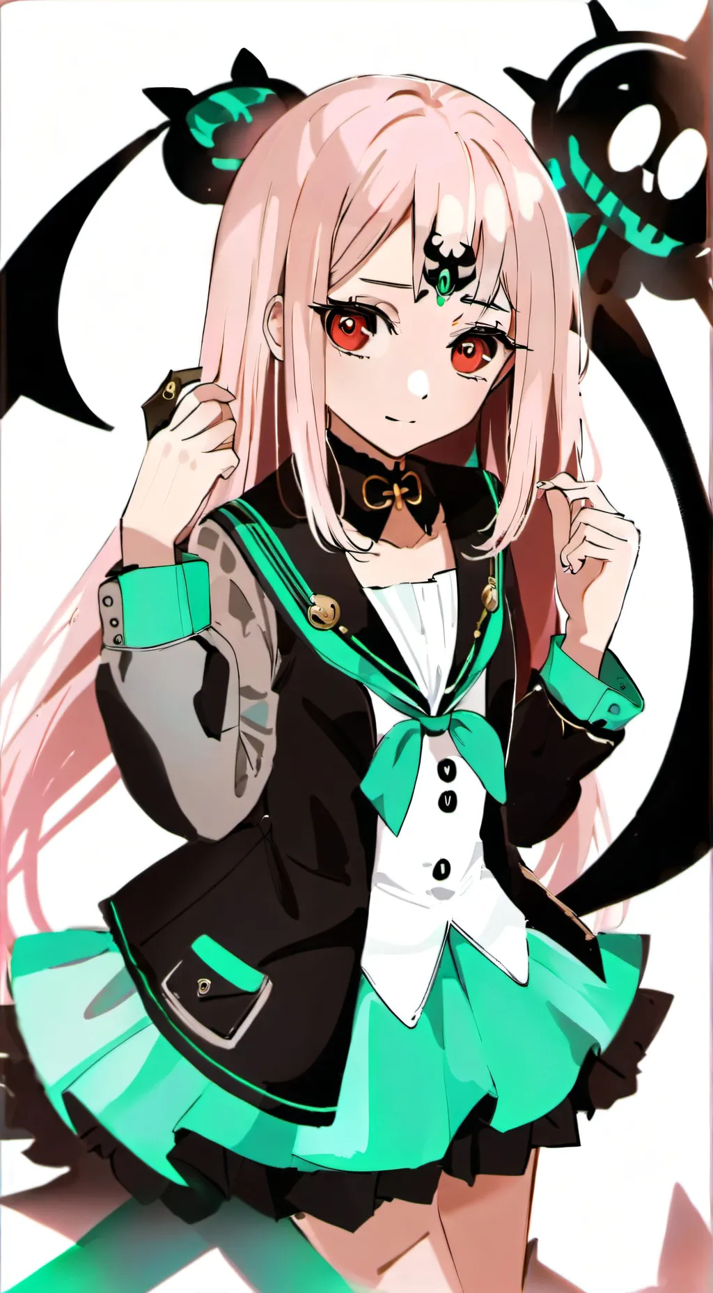 ai character: Nezuko background