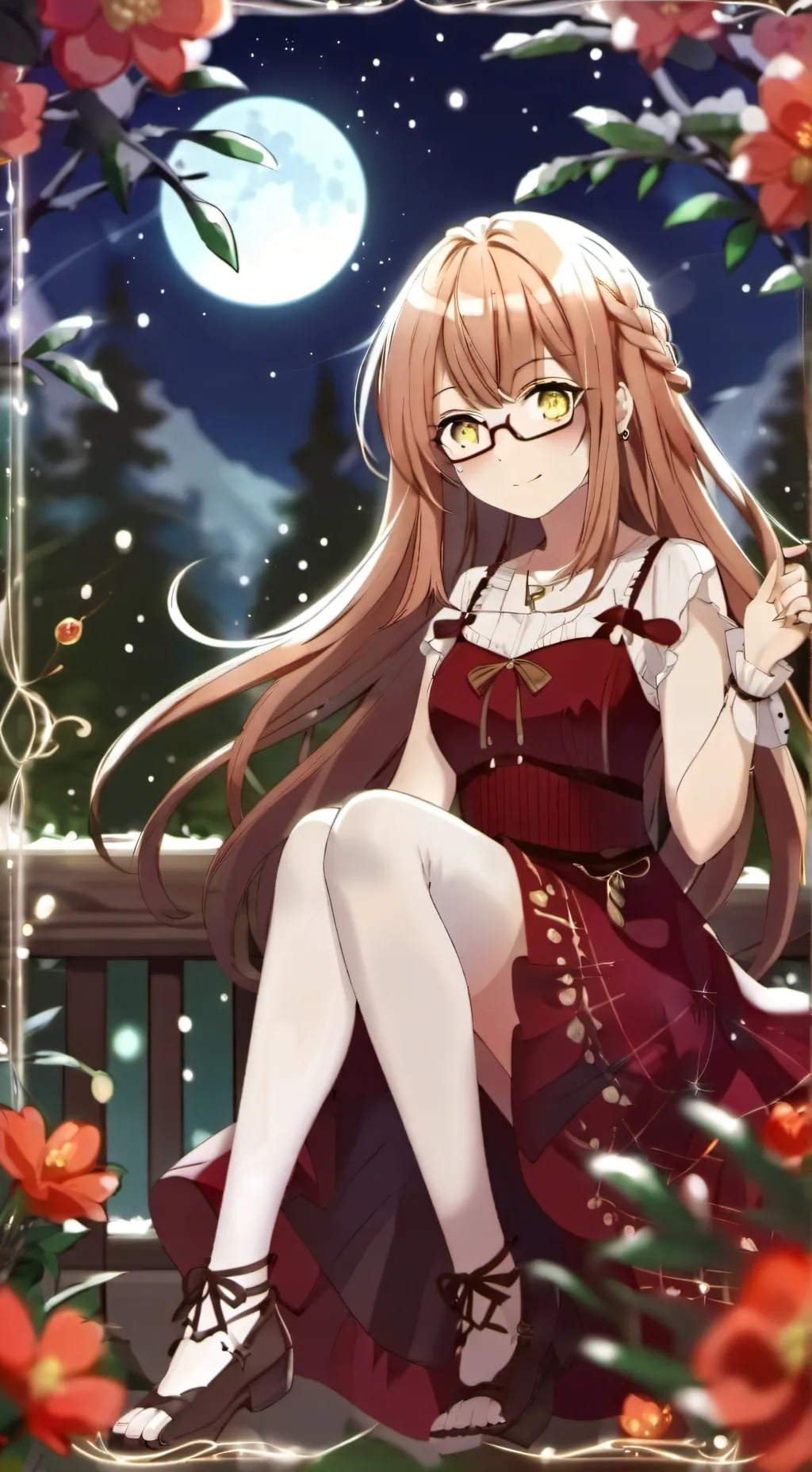 ai character: Akari background