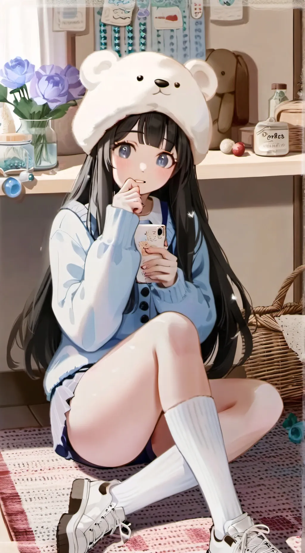 ai character: sam background