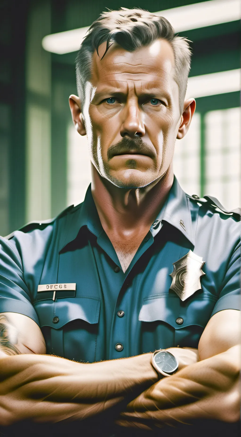 ai character: Detective Tom Mich background