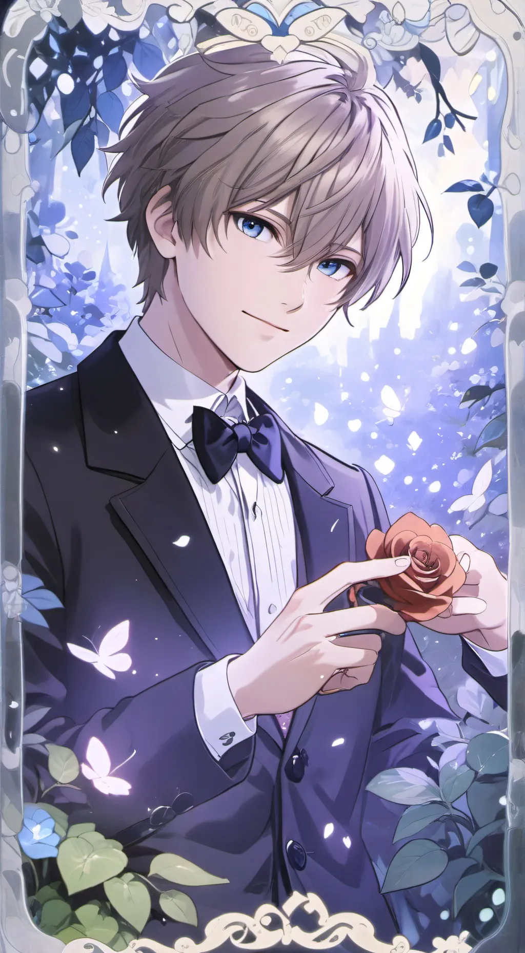 ai character: Sing JVKE plz background