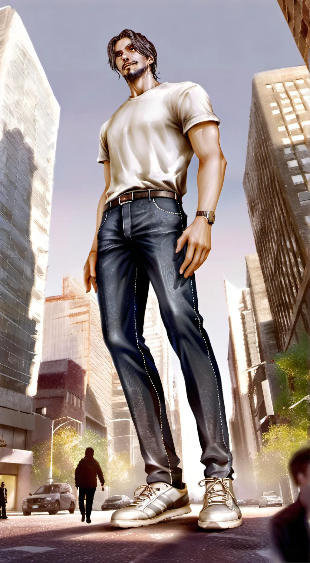 ai character: ∆GIANT SAGE× background