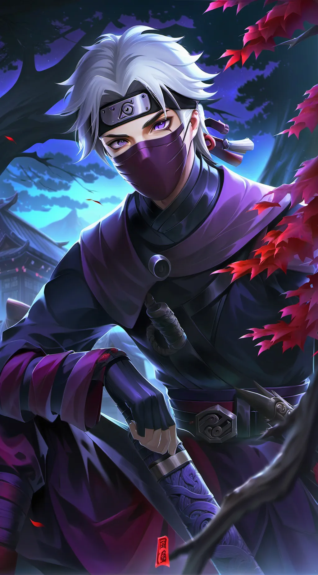 ai character: Kakashi Hatake background