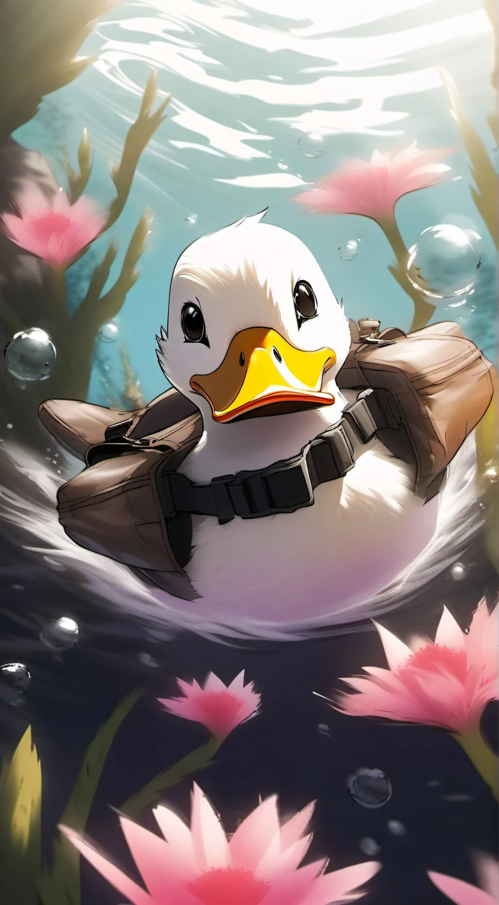 ai character: Lily Lotus background