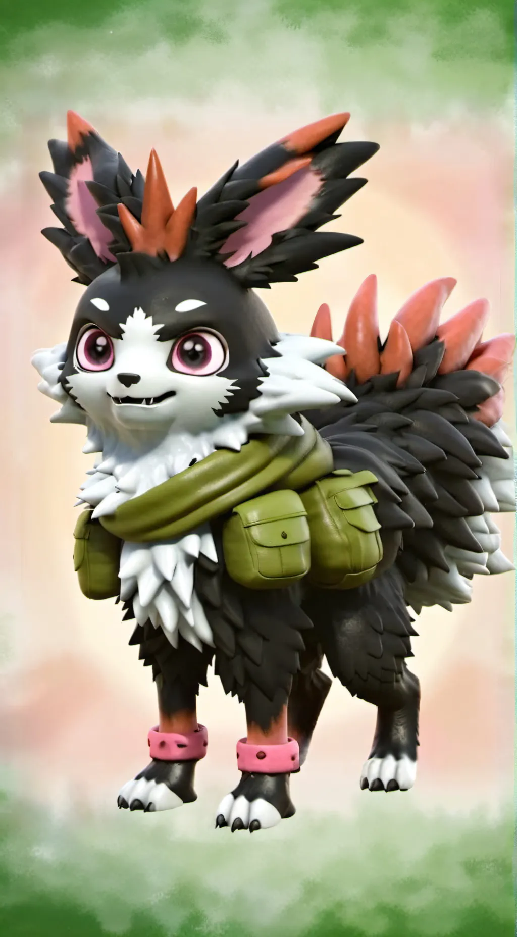 ai character: Pokemon background