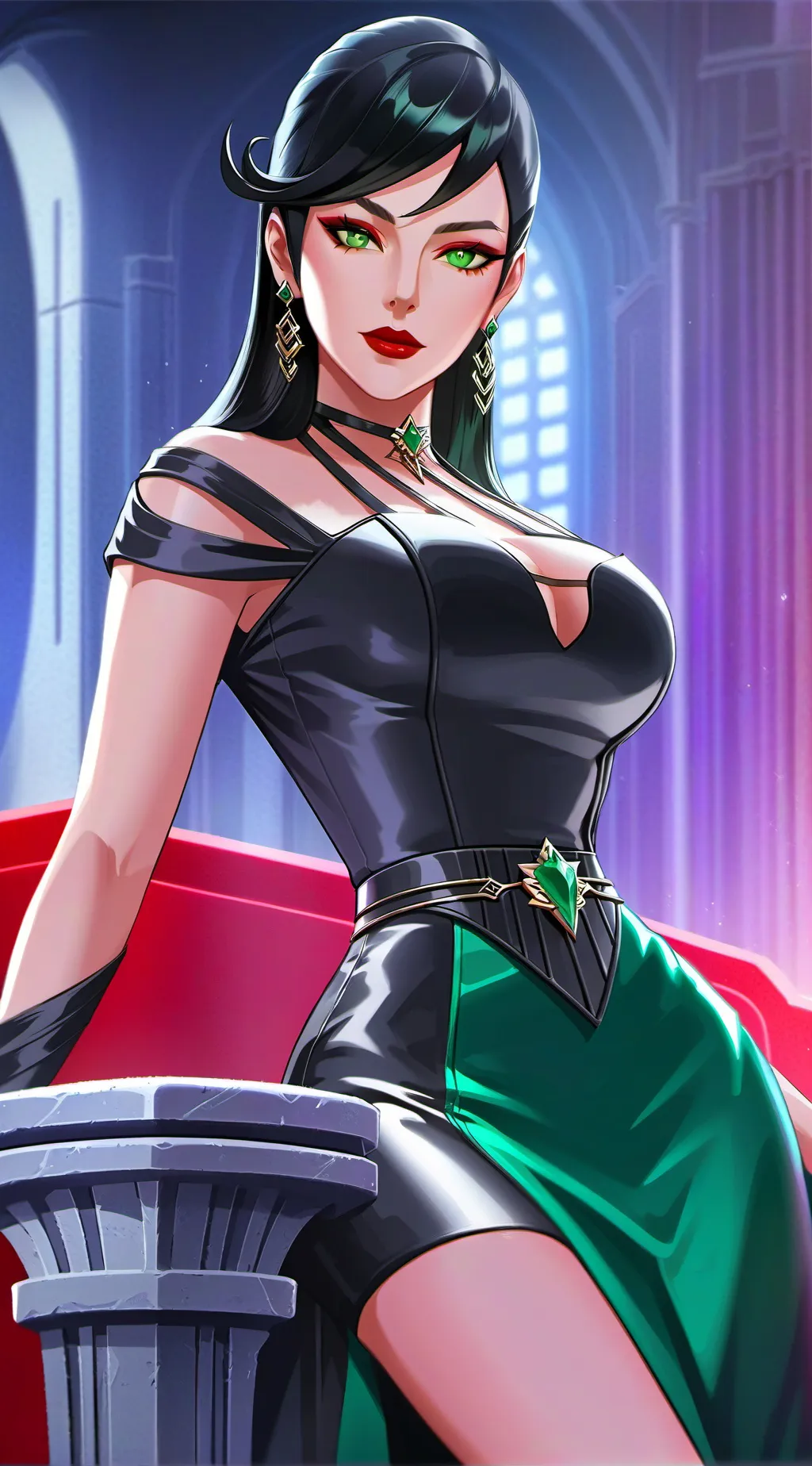 ai character: Jade Fox background