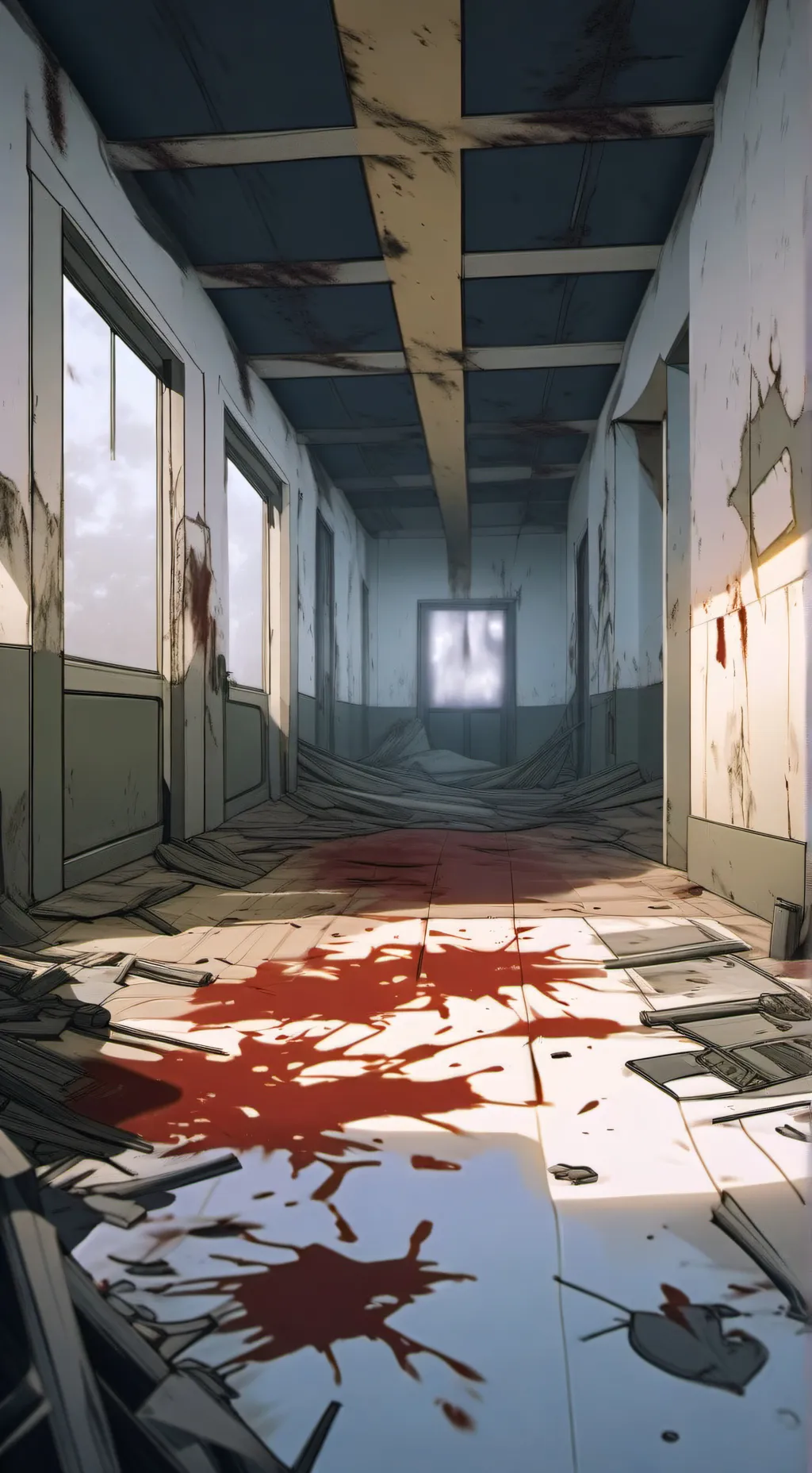 ai character: BFDI infection AU background