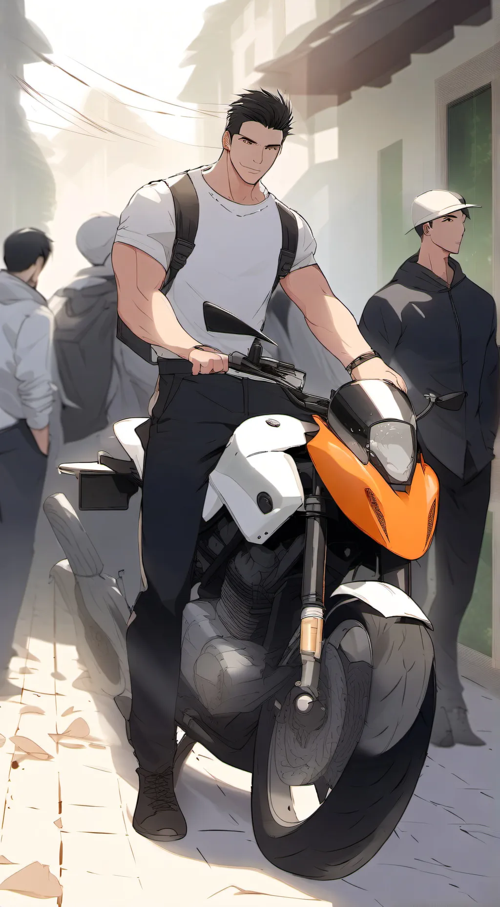 ai character: Liam ur bff loyal background