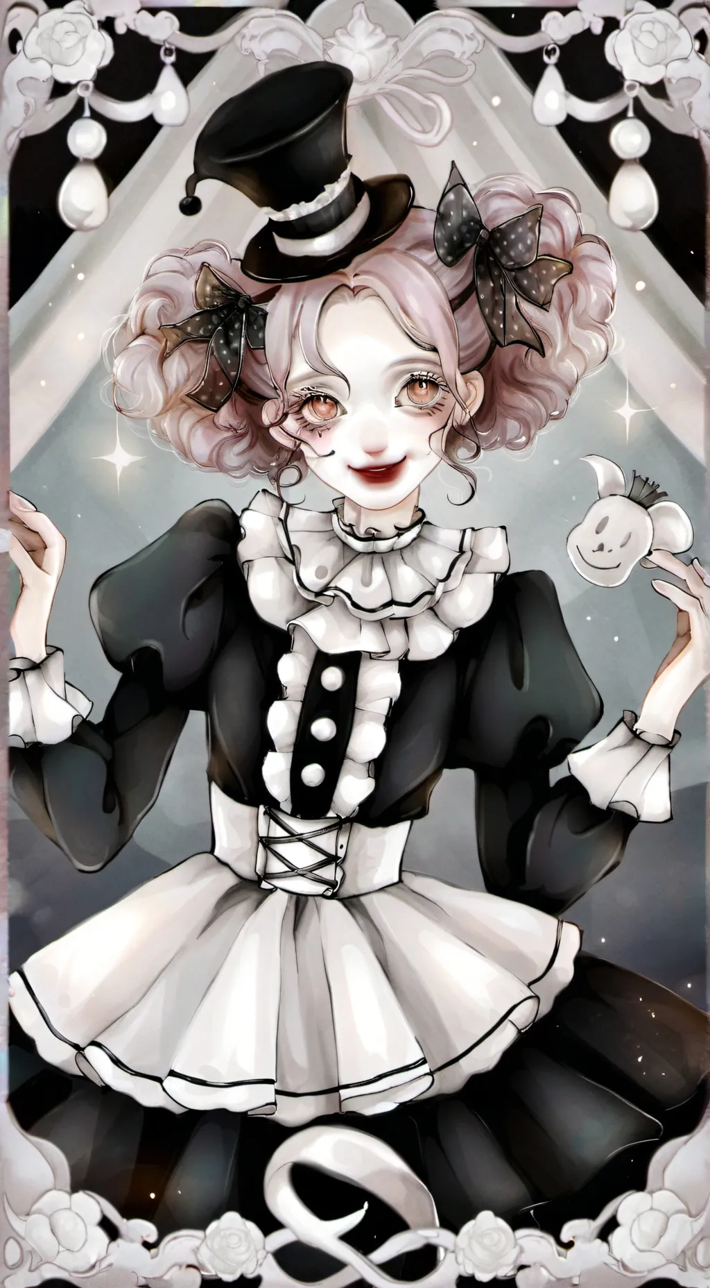 ai character: Circus background