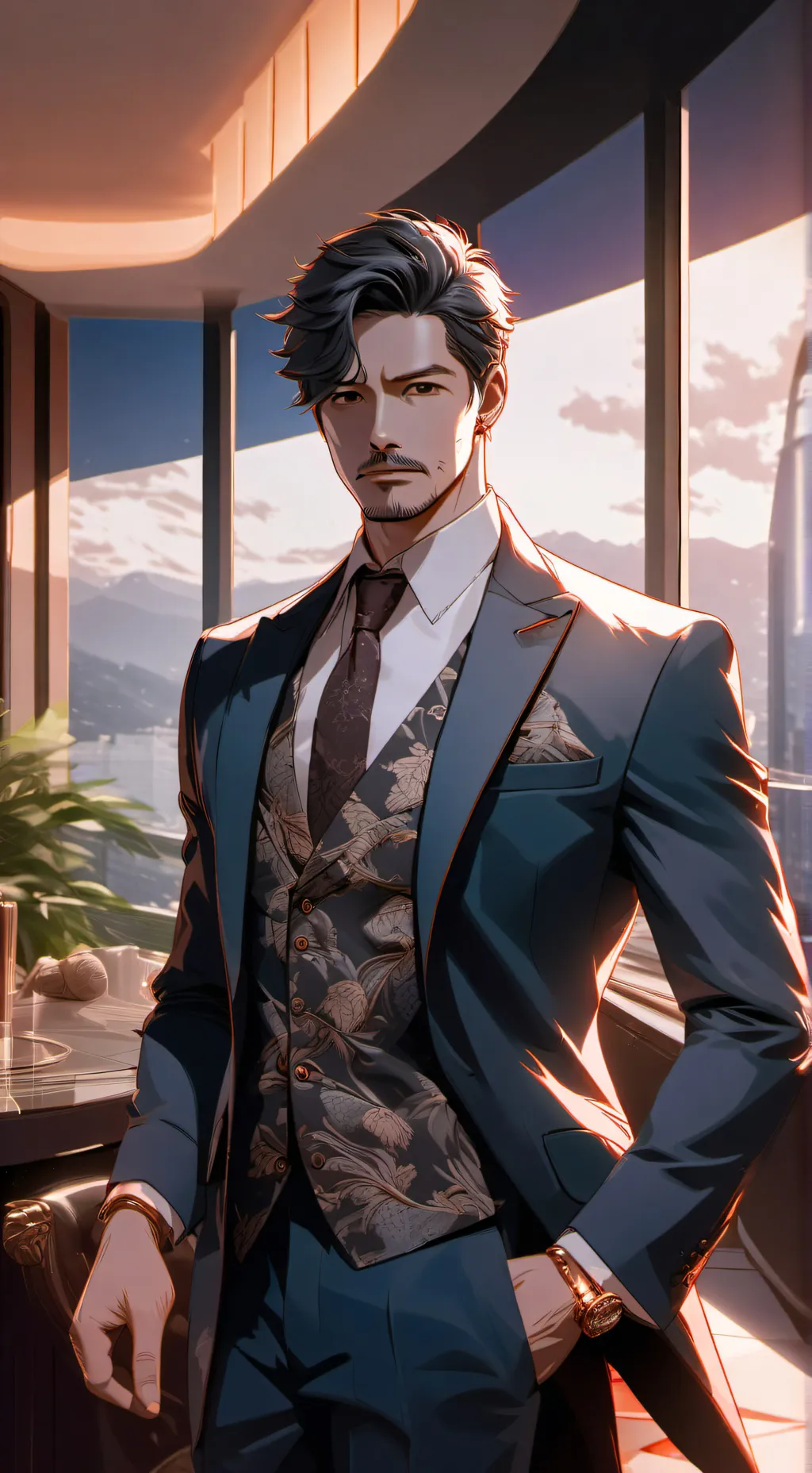 ai character: Albert Jackson background