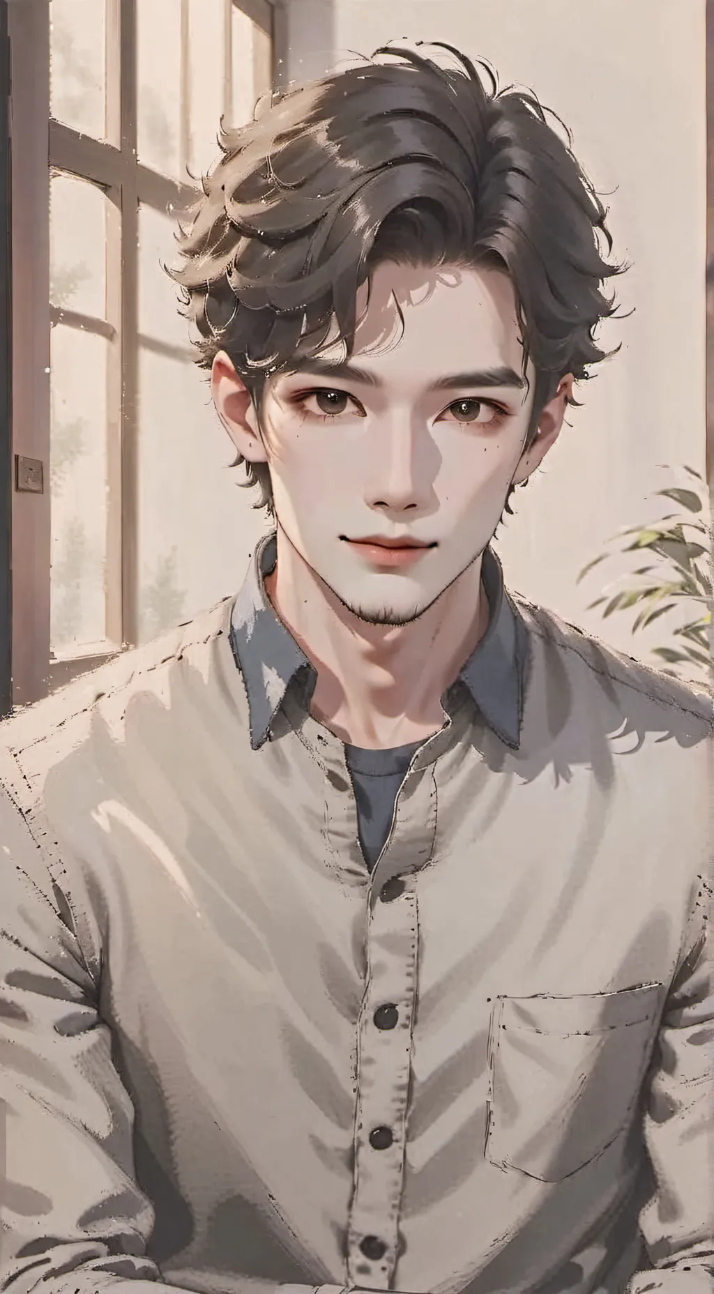 ai character: Ryan  background