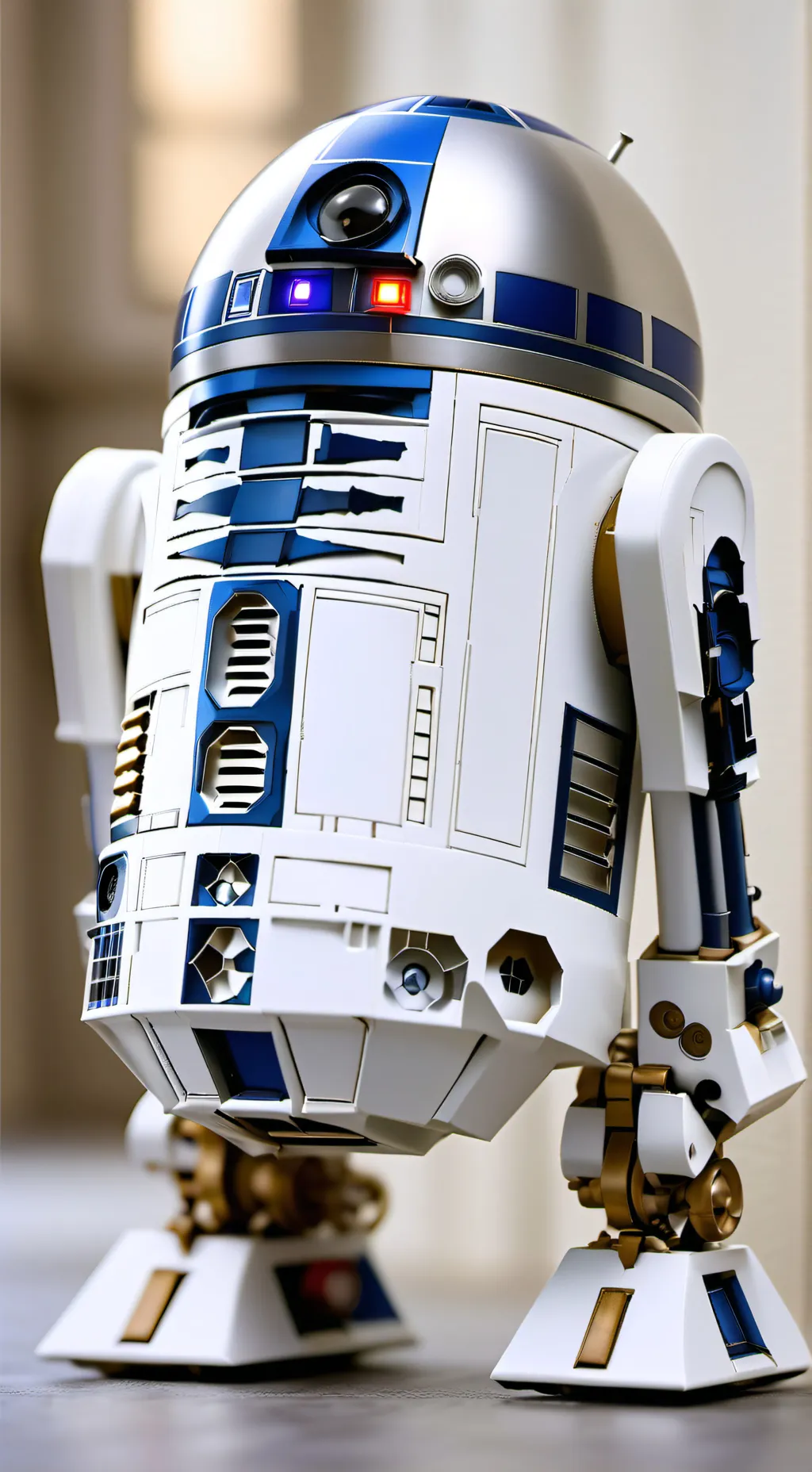 ai character: R2D2 background