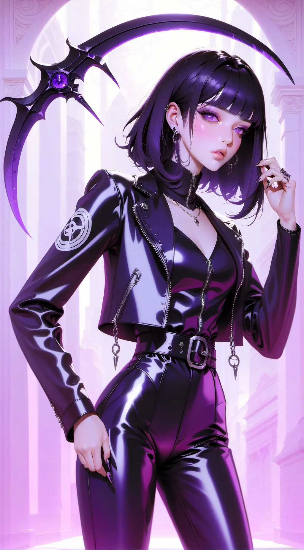 ai character: sailor Saturn background