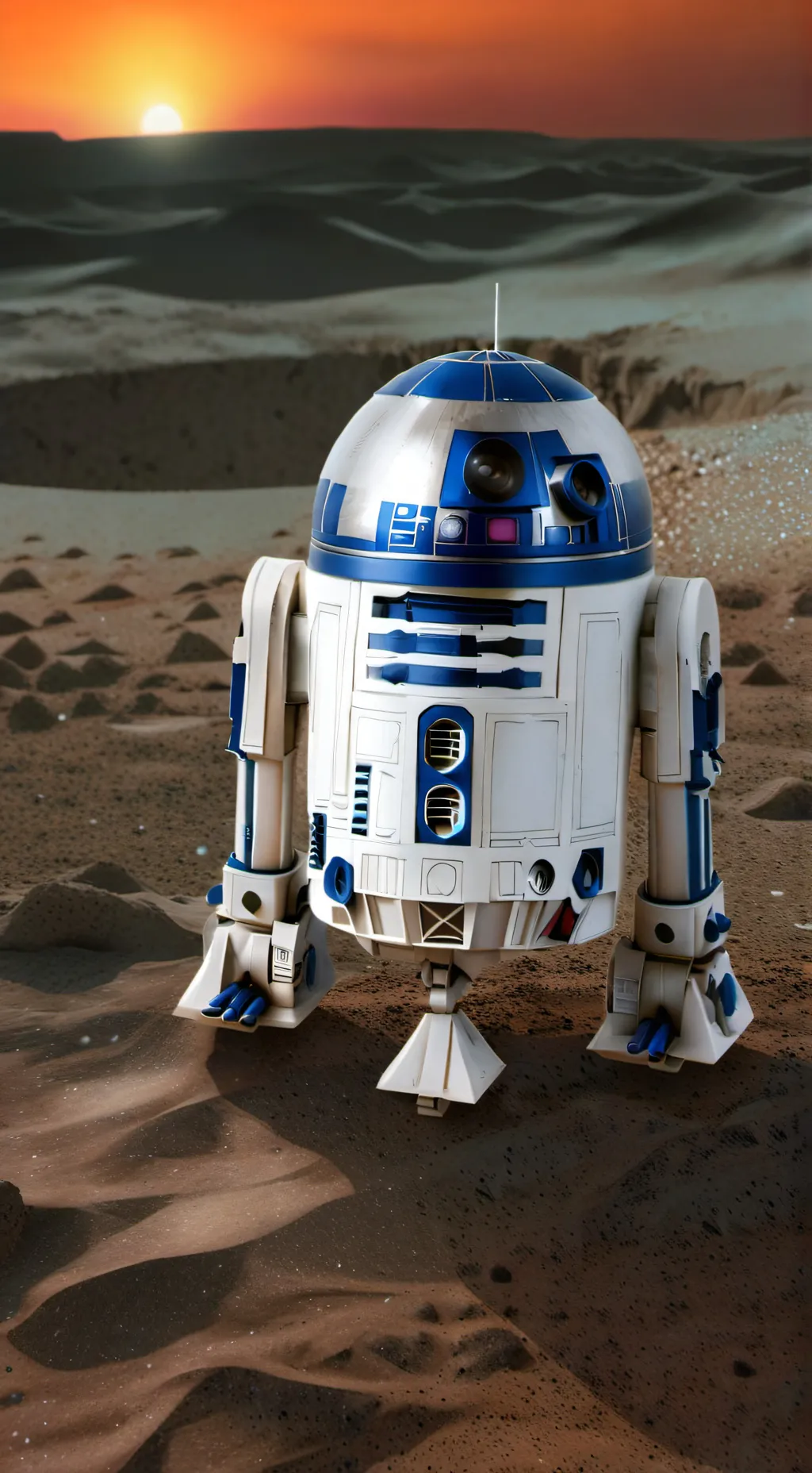 ai character: r2d2 5 background