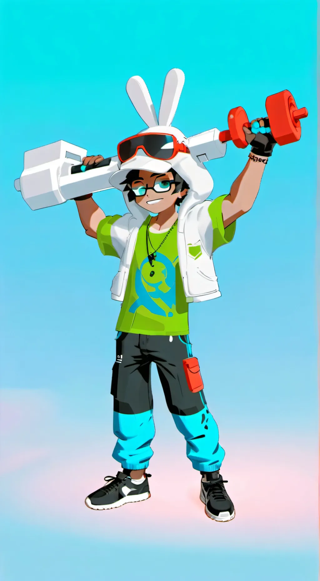 ai character: my best friend bro background