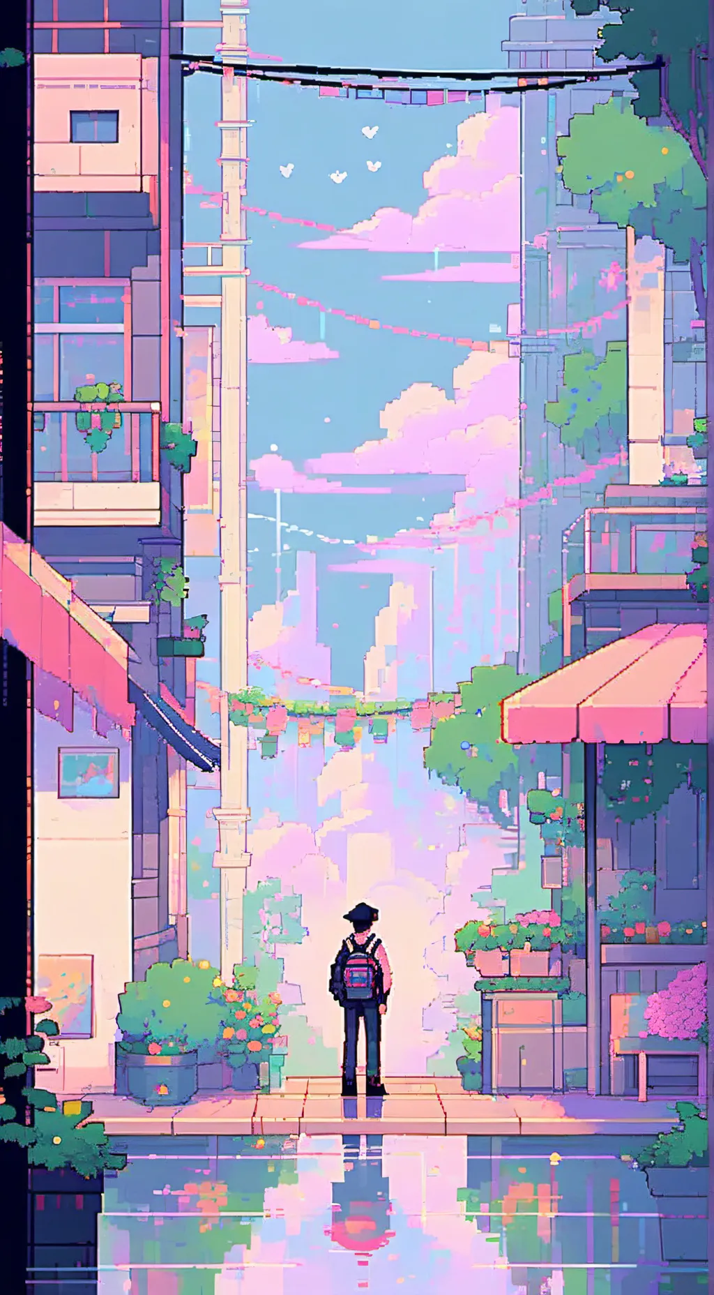 ai character: 1 background