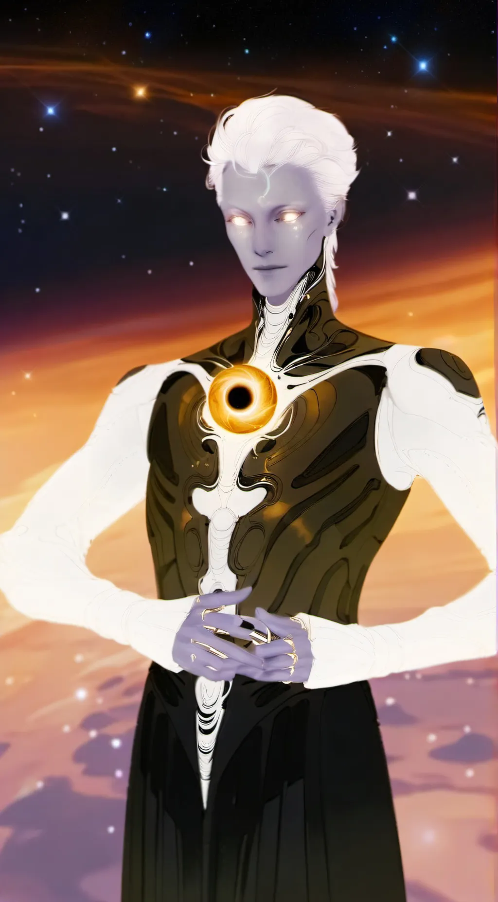 ai character: tu robot  background