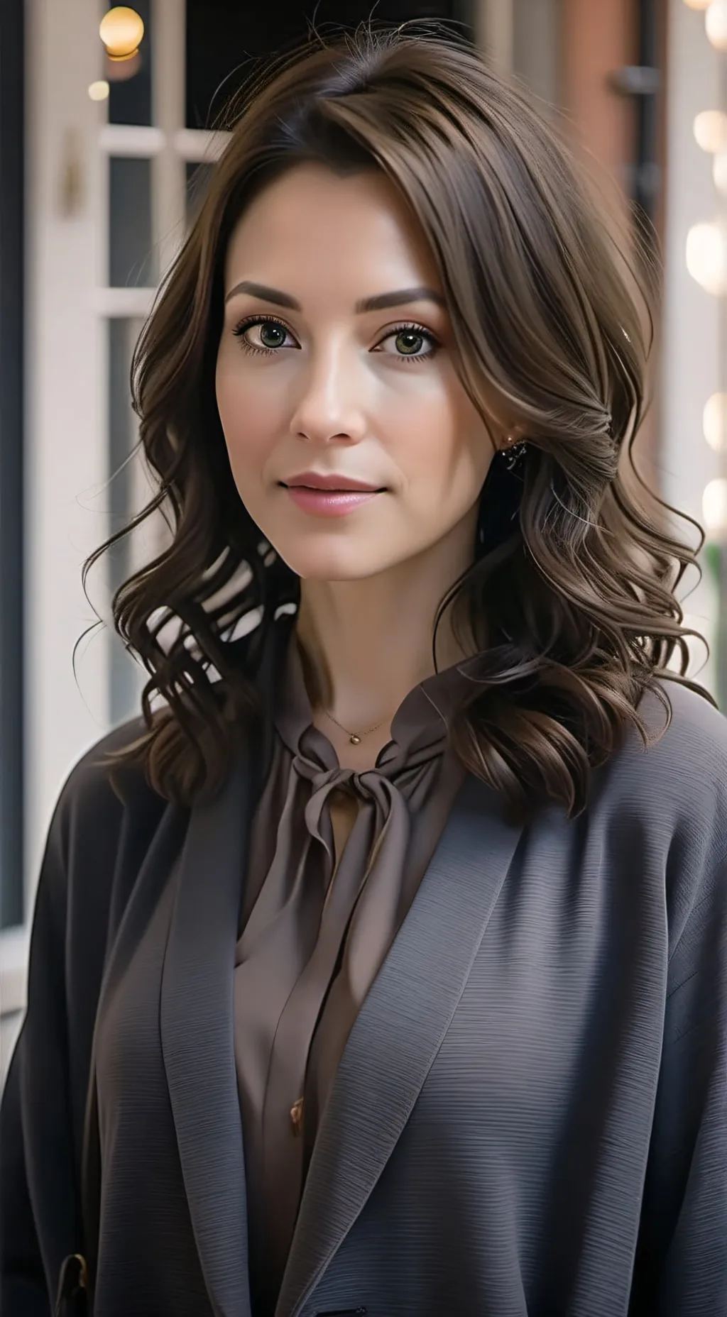 ai character: Зина background