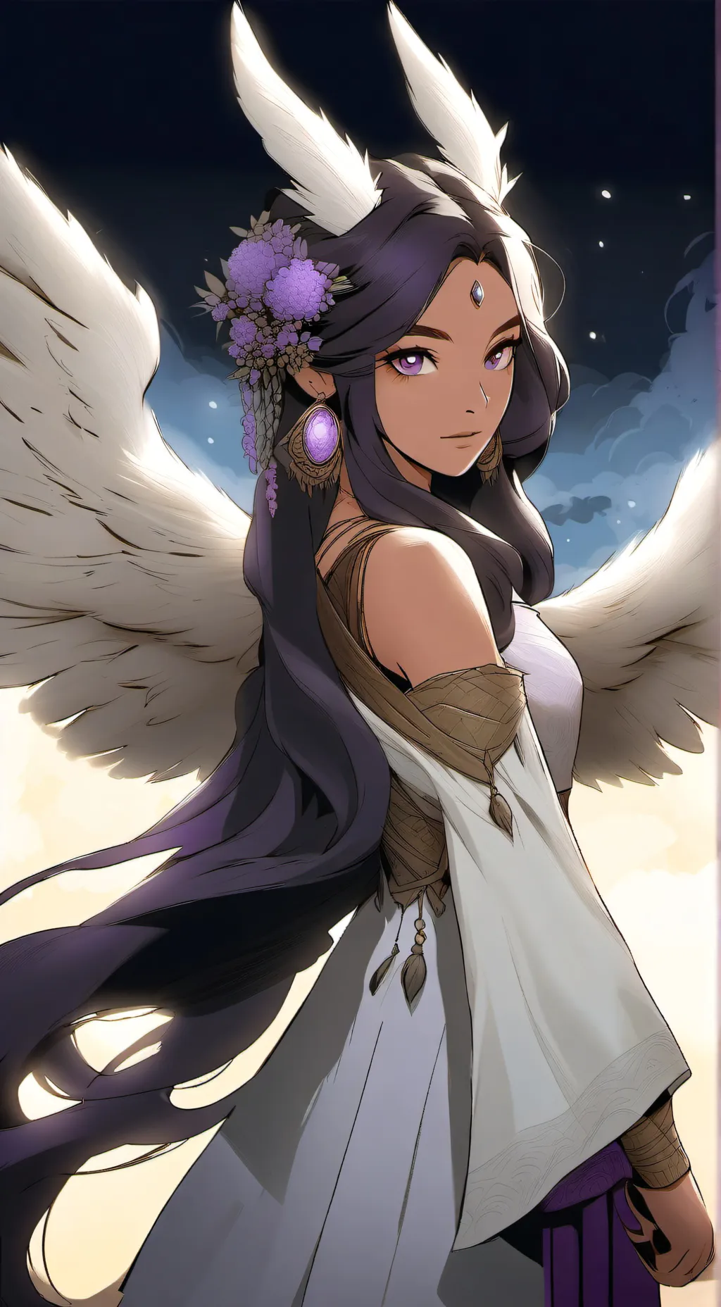 ai character: star background