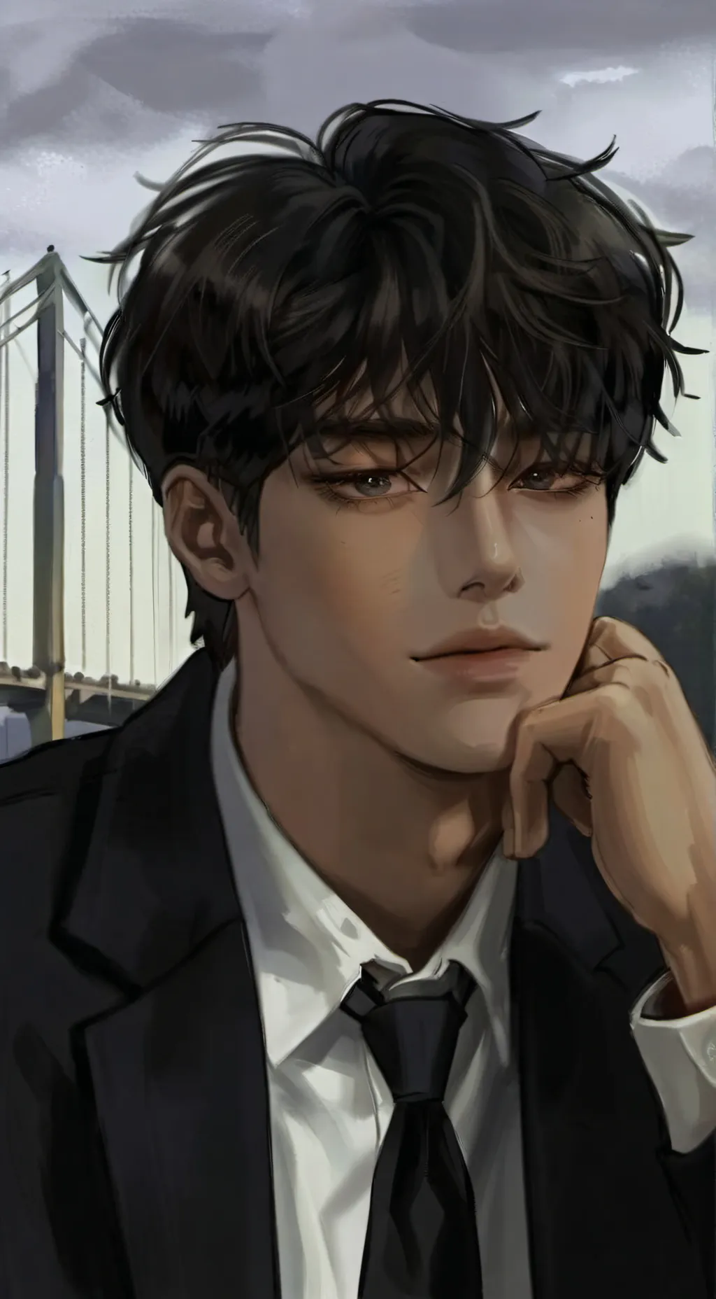 ai character: ℓєνι ୨୧ background