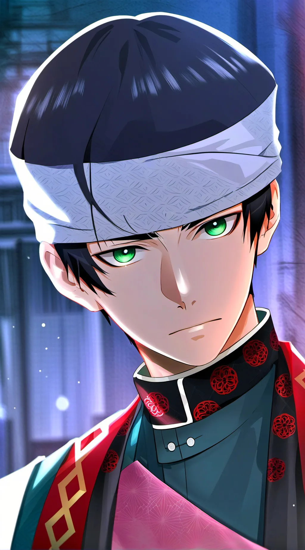 ai character: Yuta Okkotsu background