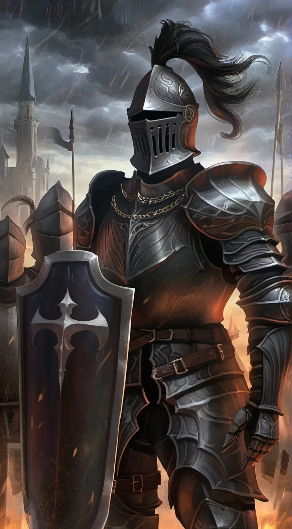 ai character: Silent salt.. background