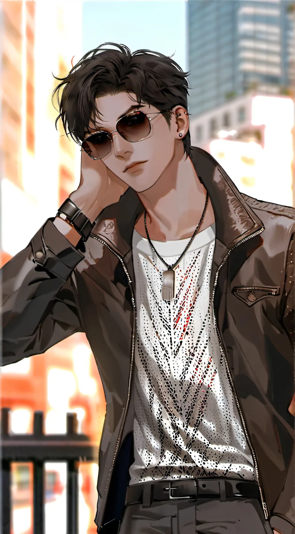 ai character: Andrew background