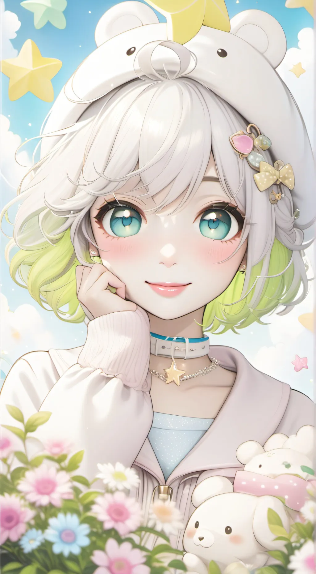 ai character: Pick me background