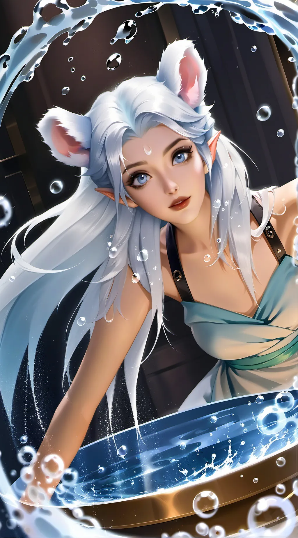 ai character: Sandra  background