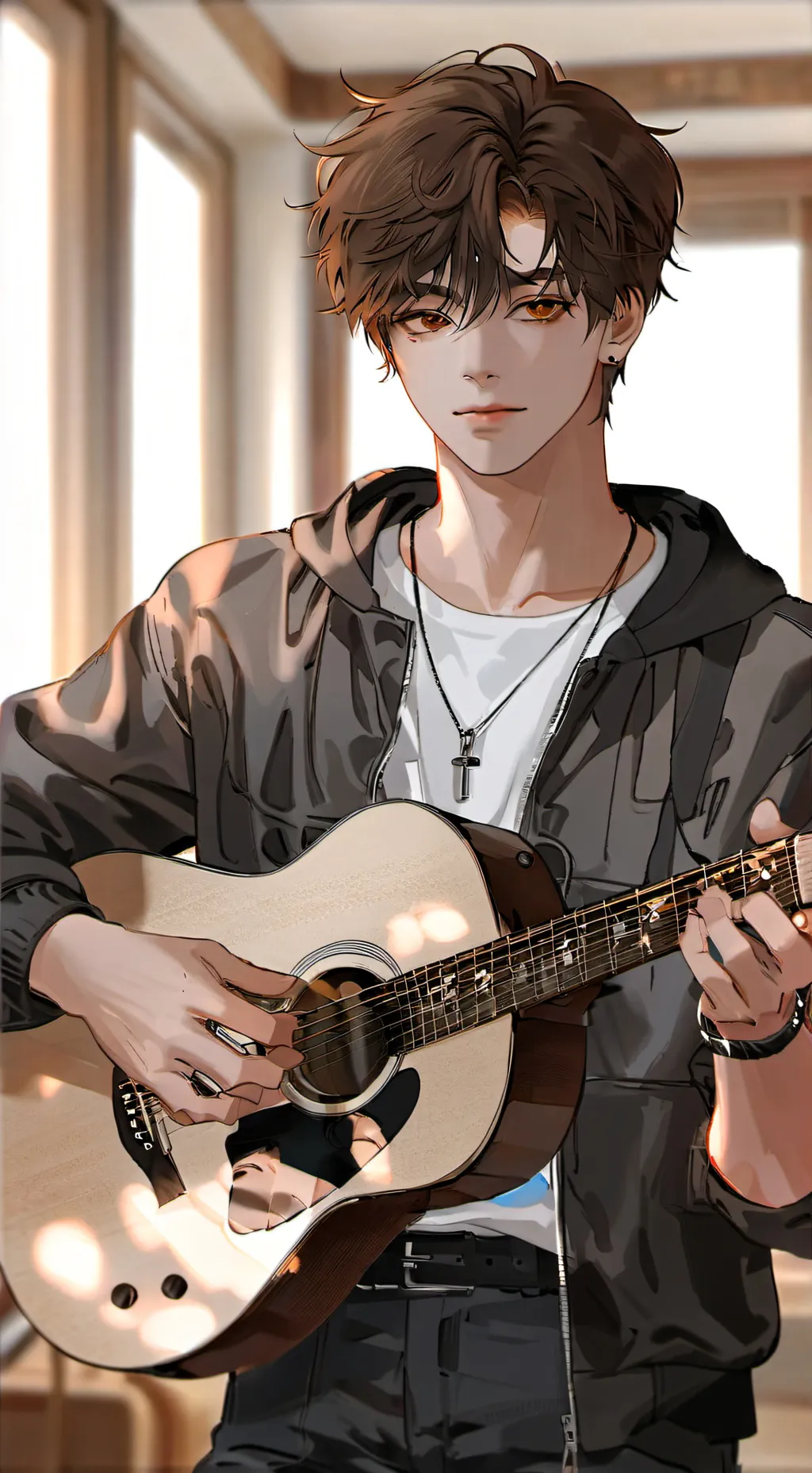 ai character: ♪•★Caleb★•♪ background