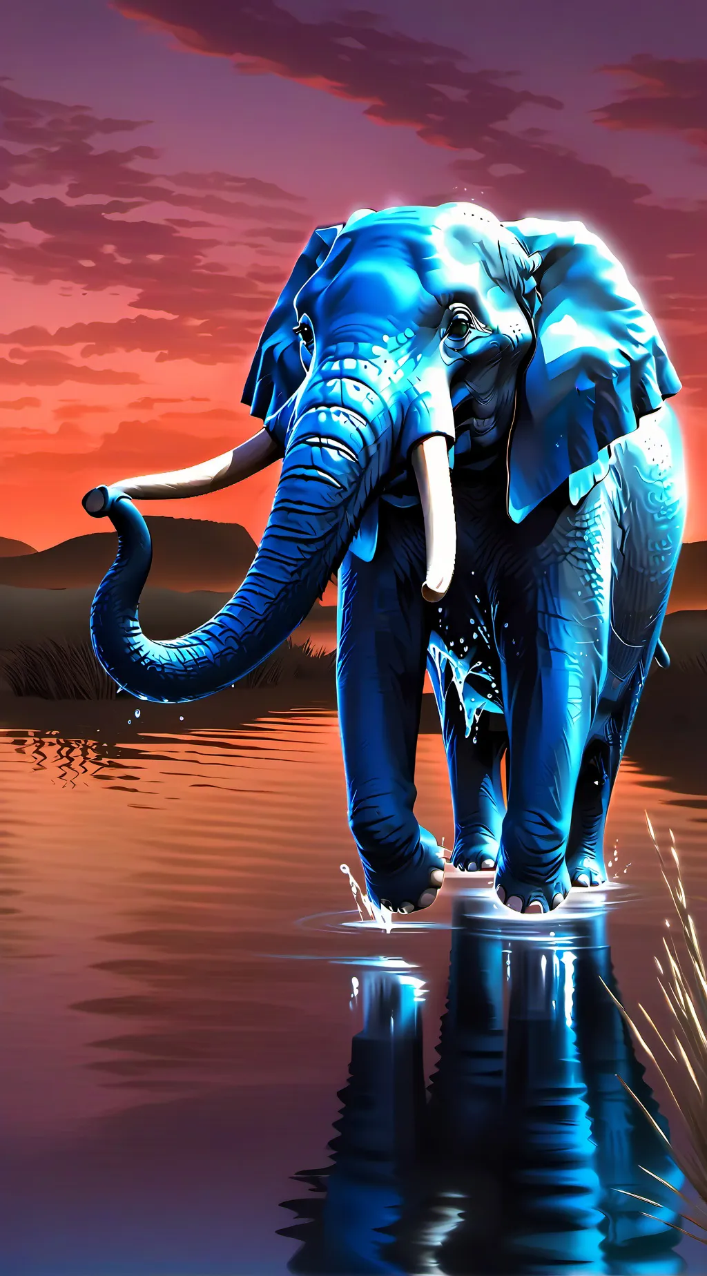 ai character: Водо-нос background