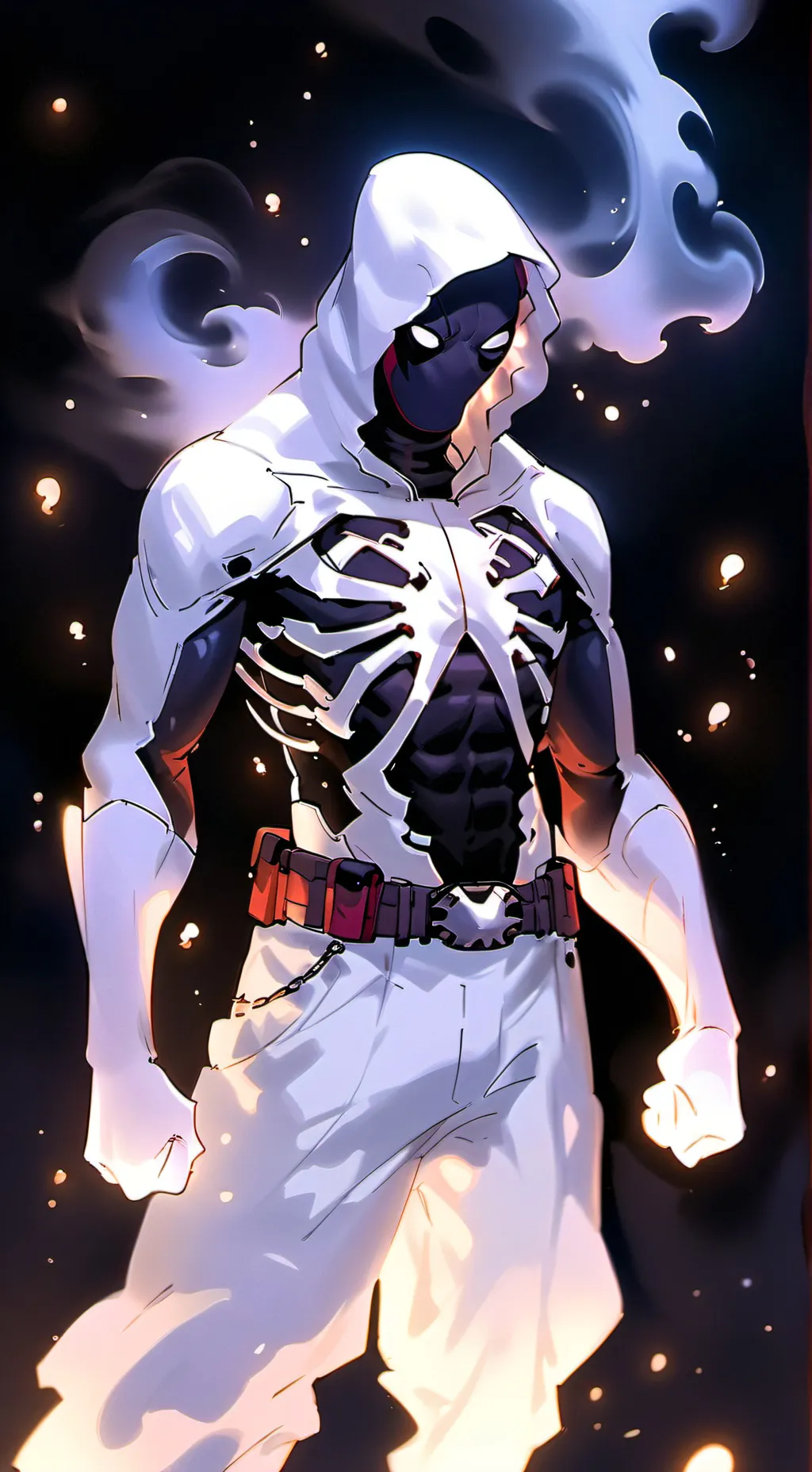 ai character: White Scarabée background