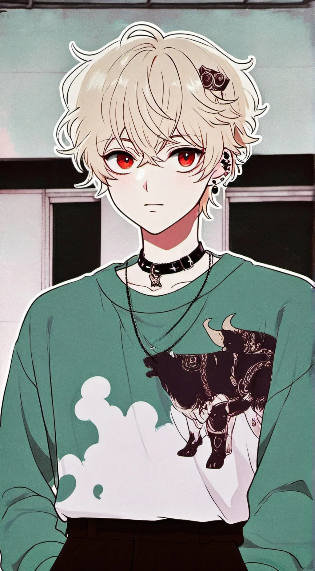 ai character: mikey  background