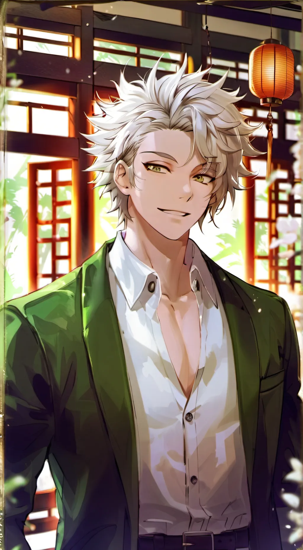 ai character: pilares background