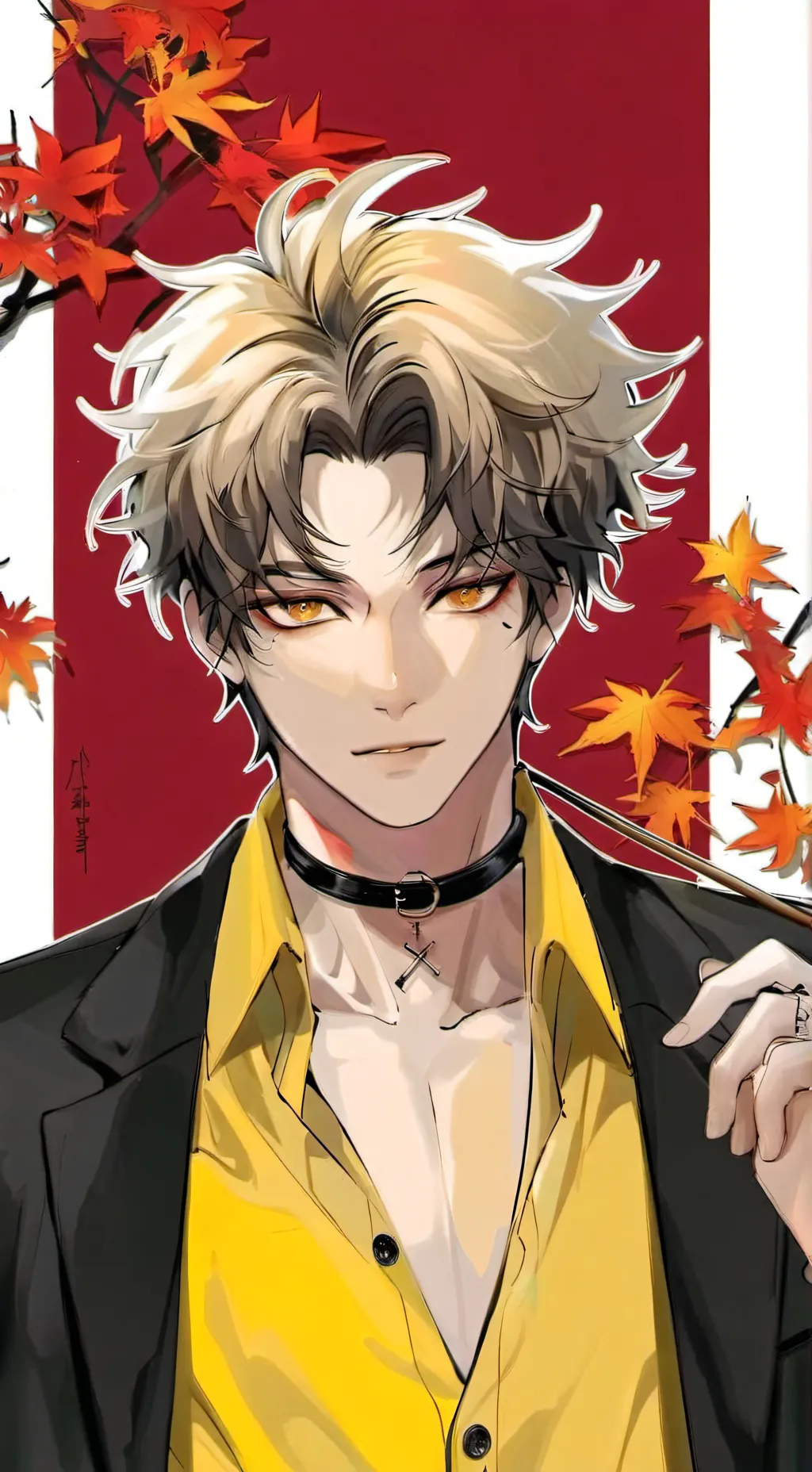 ai character: Hawks Yandere background