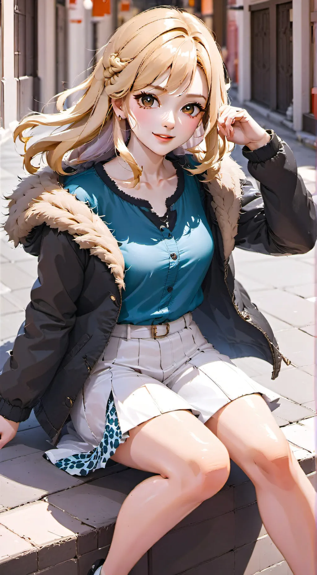 ai character: Tiana background