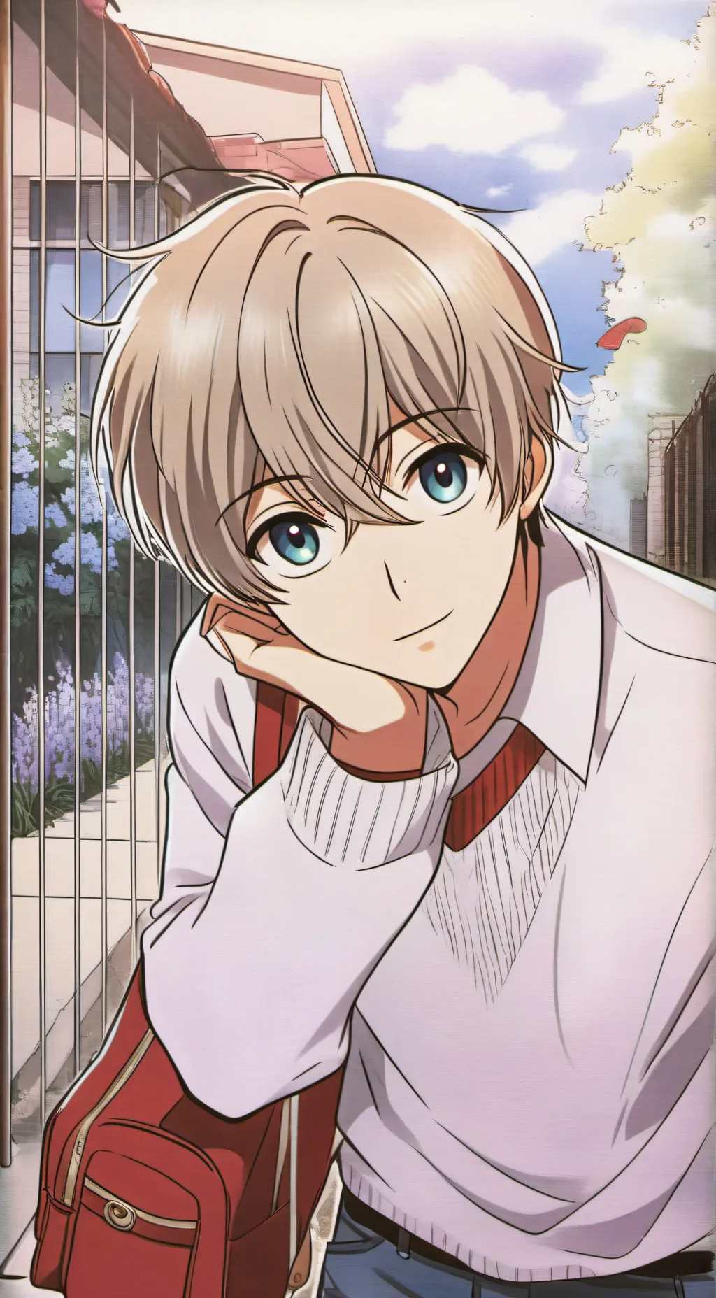 ai character: Max background