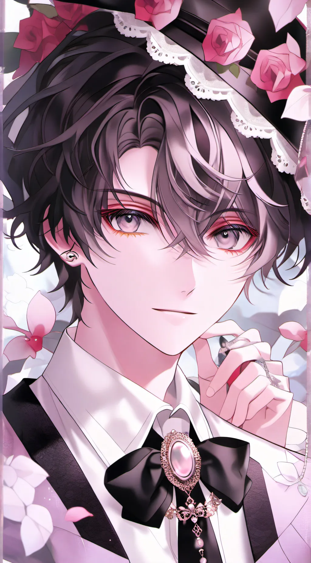 ai character: Clarence  background