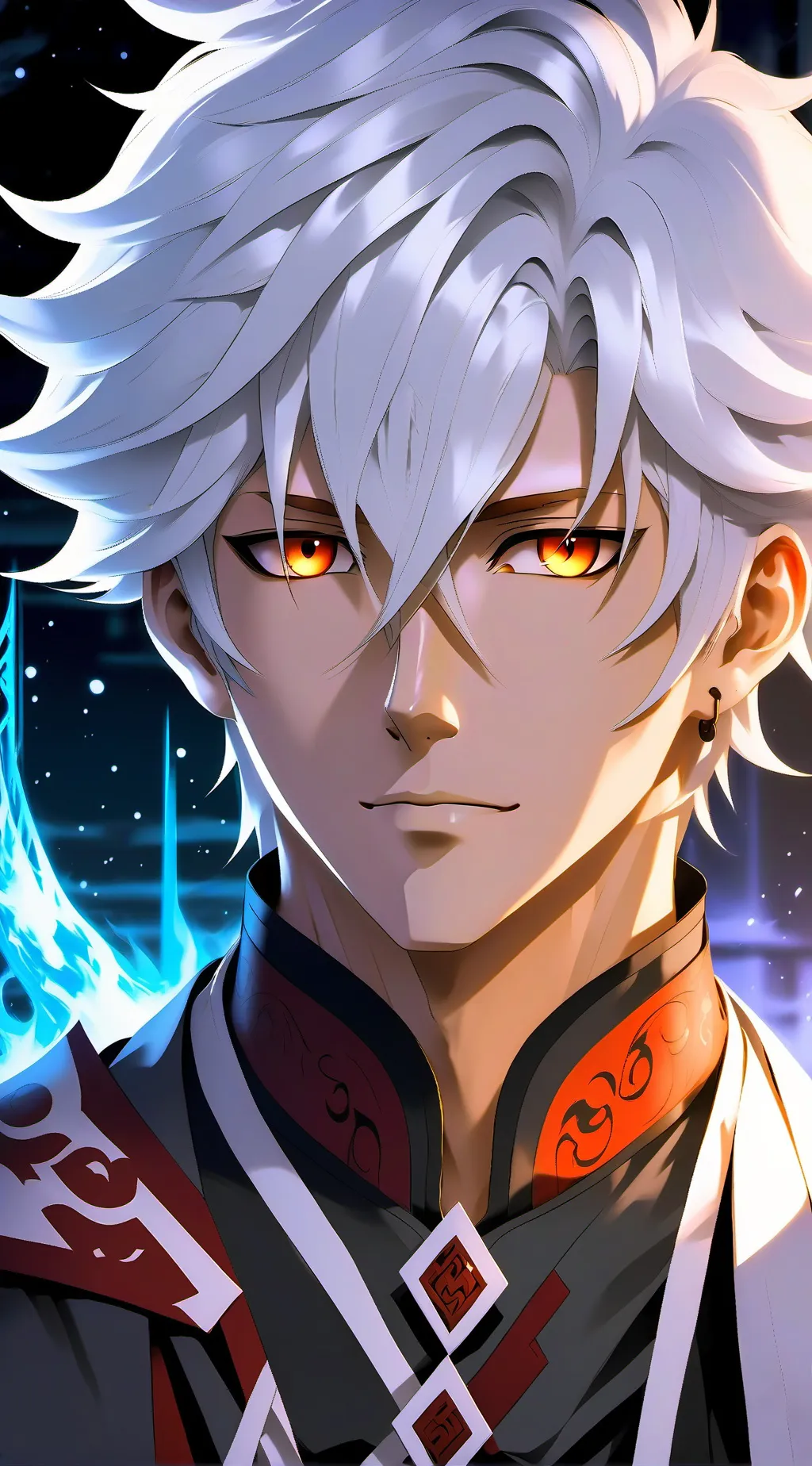 ai character: Shiro background