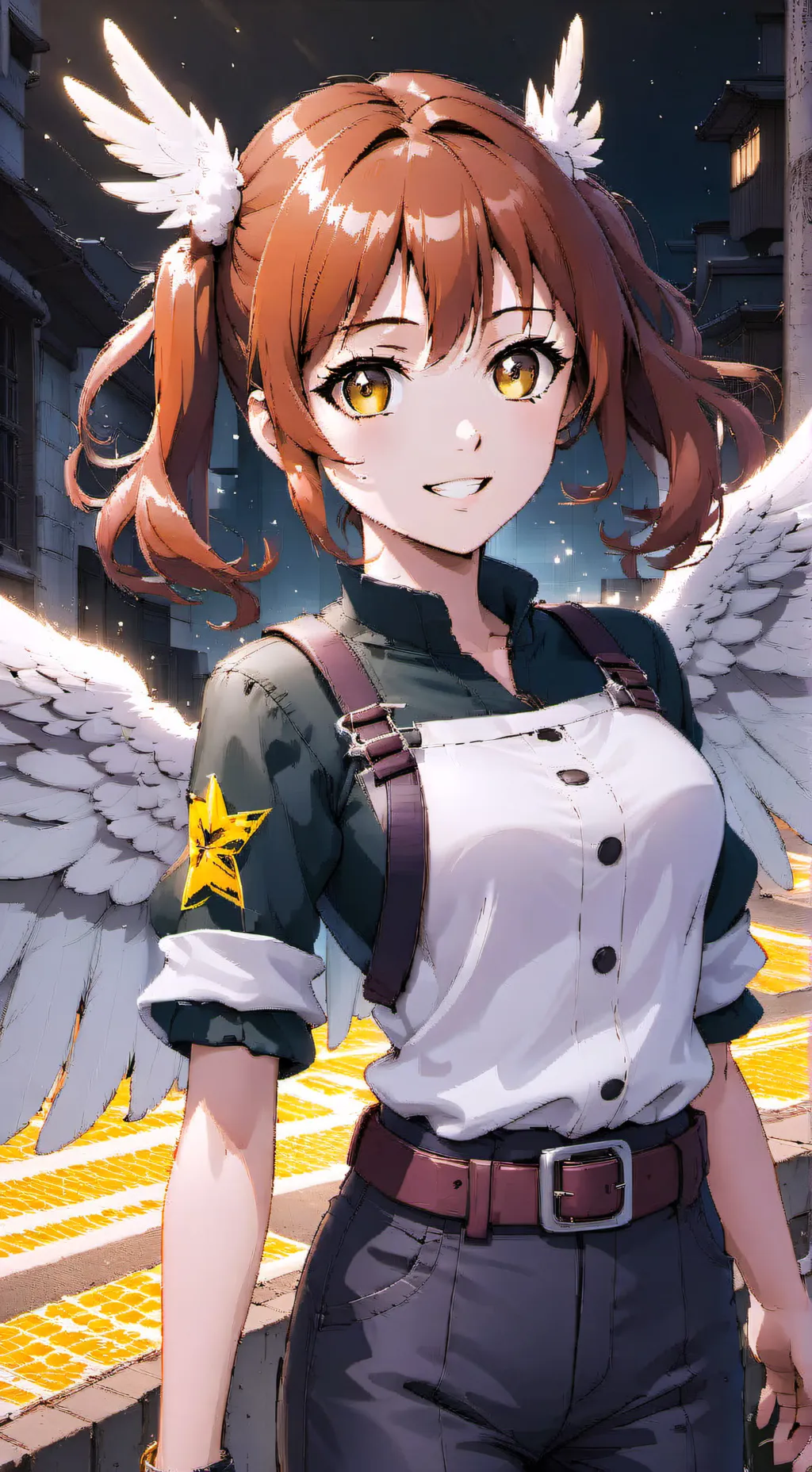 ai character: Lily Engel background